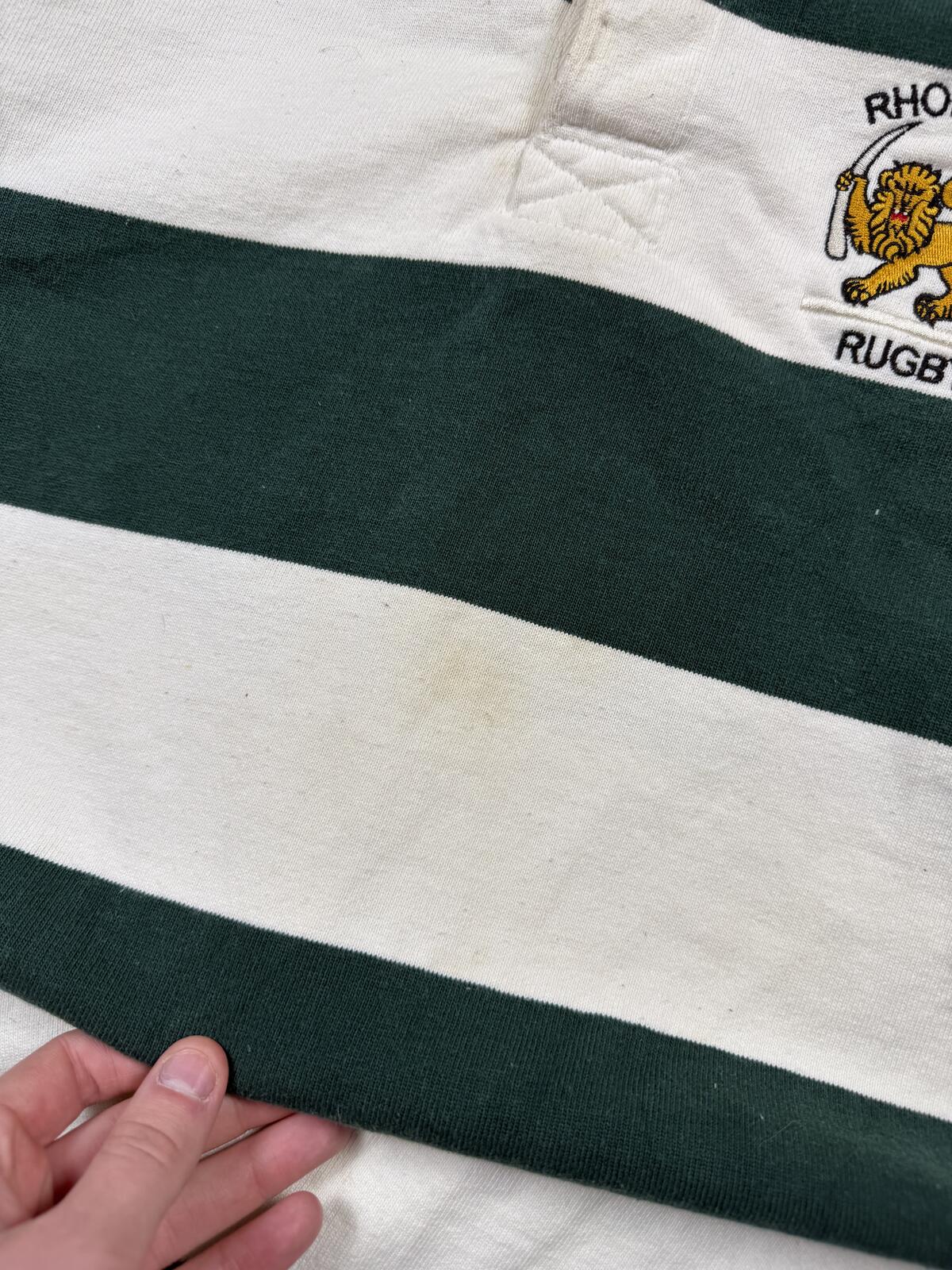 Vintage 90s Rhodesia Barbarian rugby shirt (3XL)