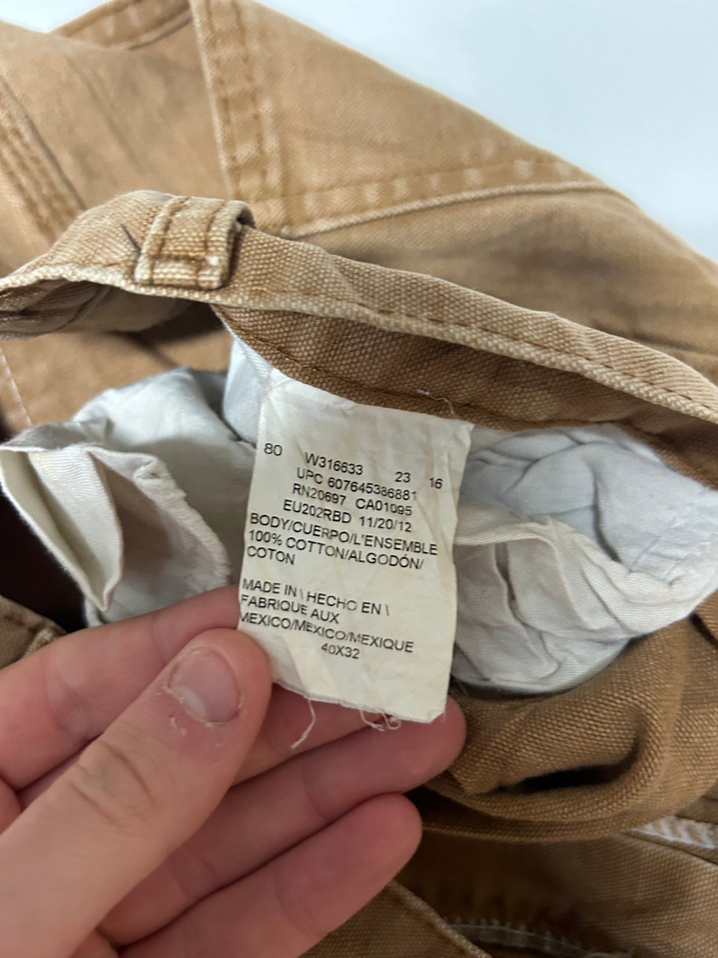 Dickies baggy carpenter pants (W40)