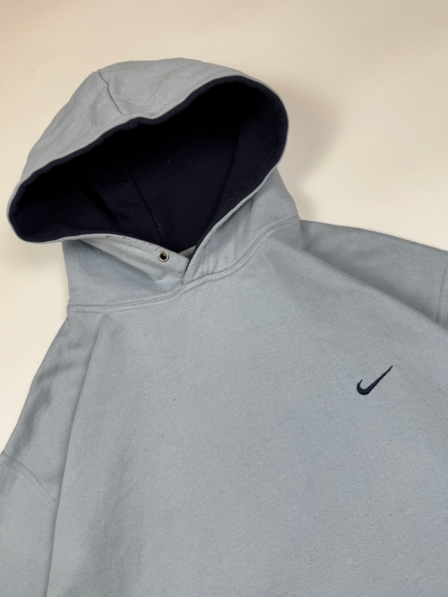 Vintage Nike mini swoosh hoodie (XL)