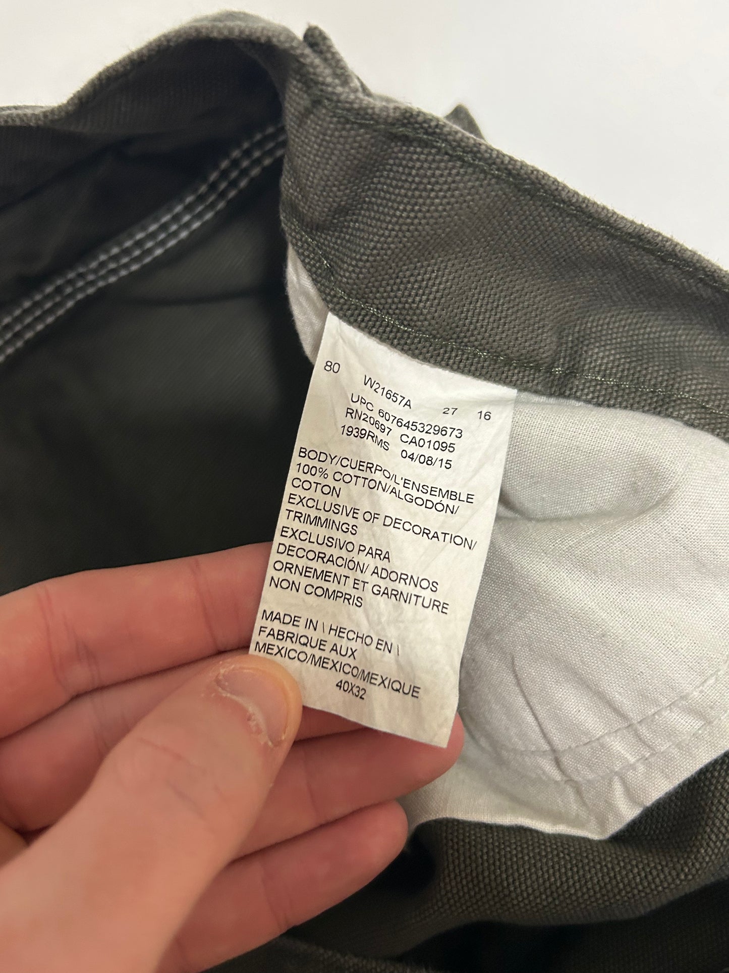 Dickies baggy carpenter pants (W40)