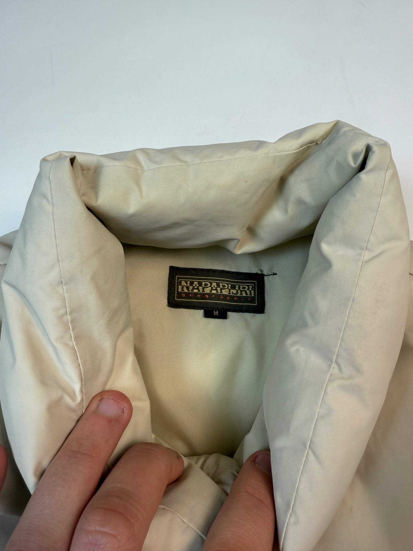 Vintage Napapijri gilet puffer jacket (M)