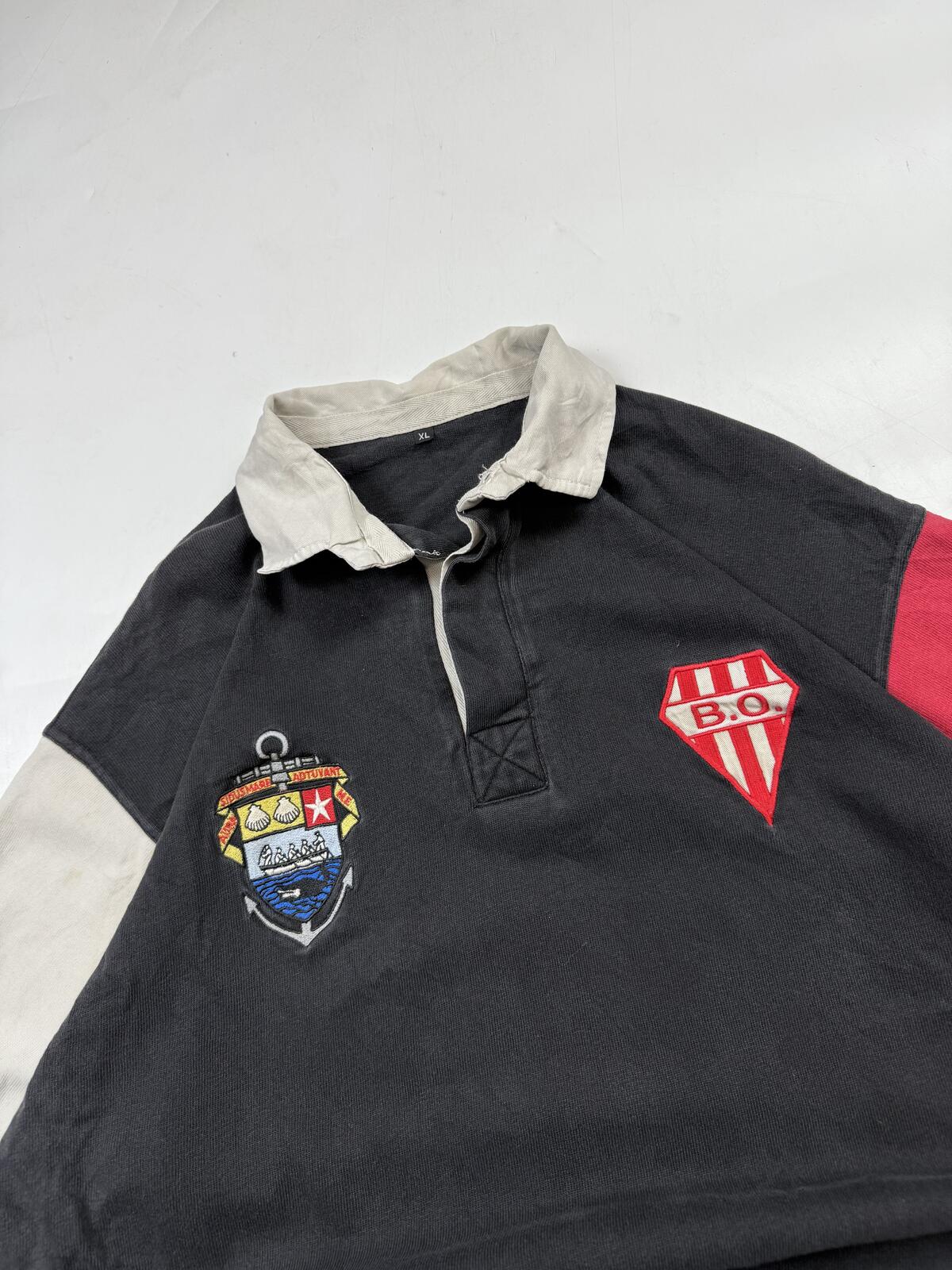 Vintage Biarittz Olympique rugby union shirt (XL)