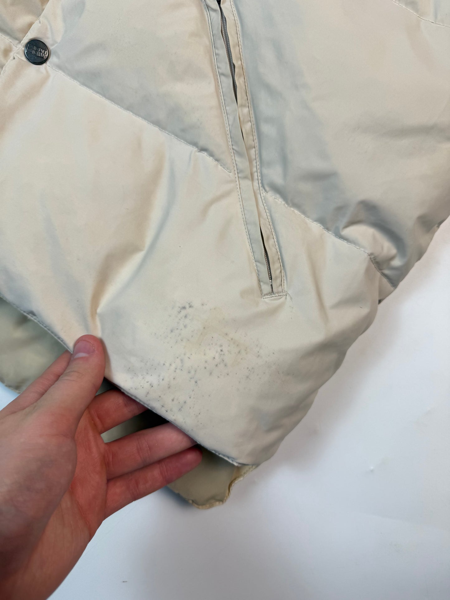 Vintage Napapijri gilet puffer jacket (M)