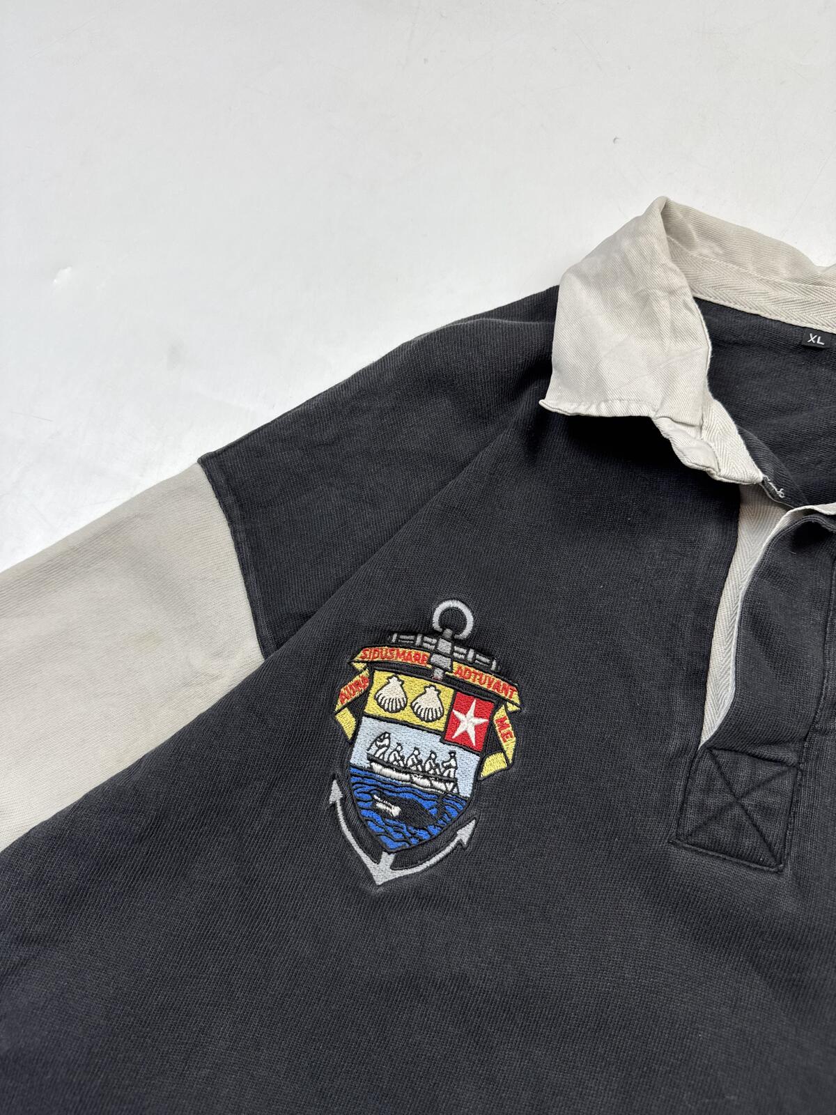 Vintage Biarittz Olympique rugby union shirt (XL)