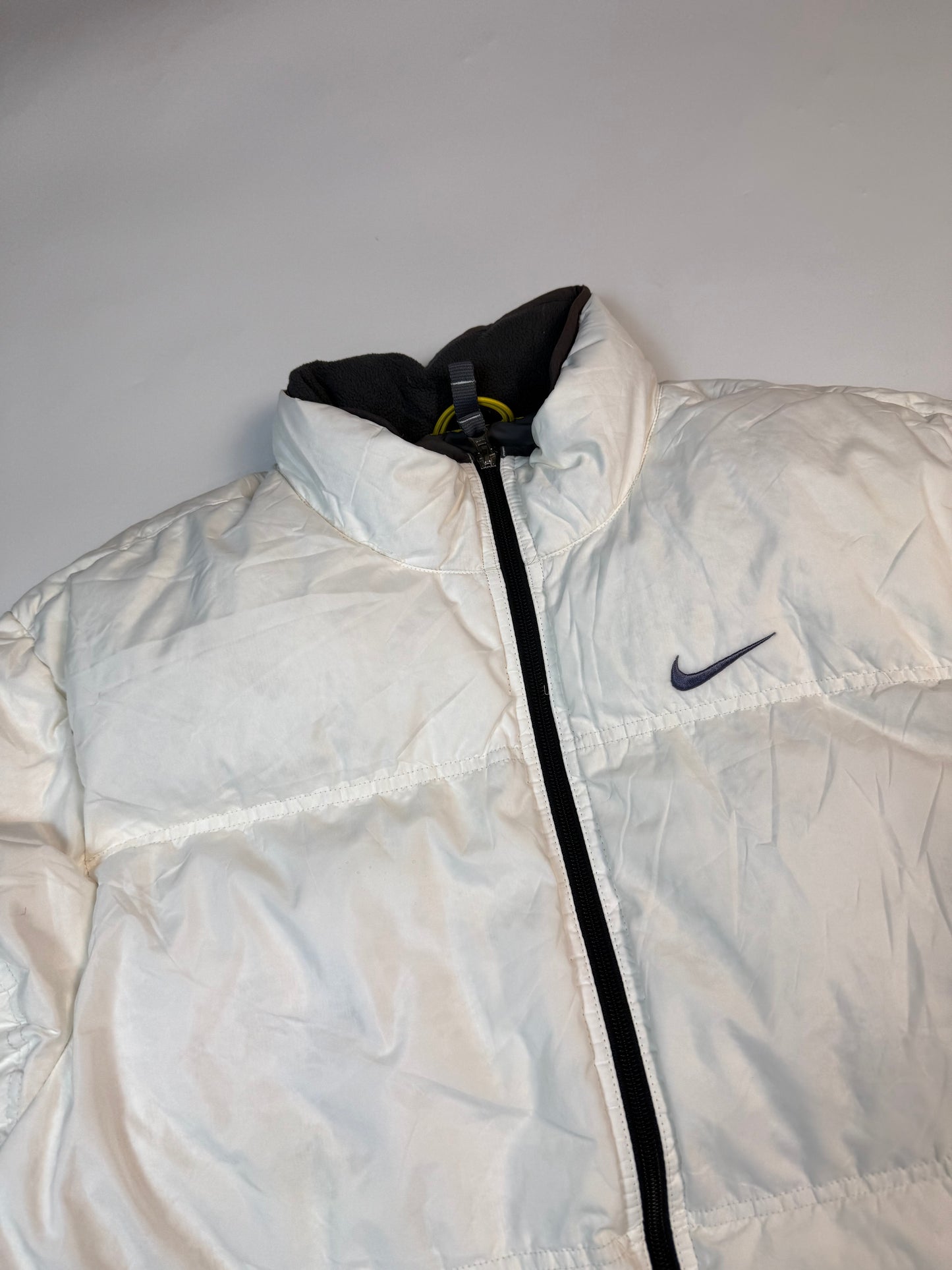 Vintage Nike mini swoosh puffer jacket (L)