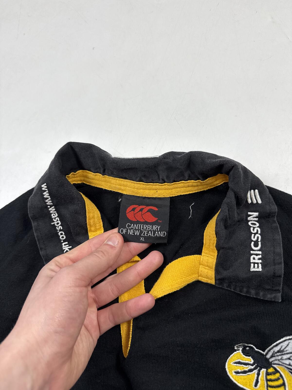 Vintage Wasps 1999-01 Canterbury rugby shirt (XL)