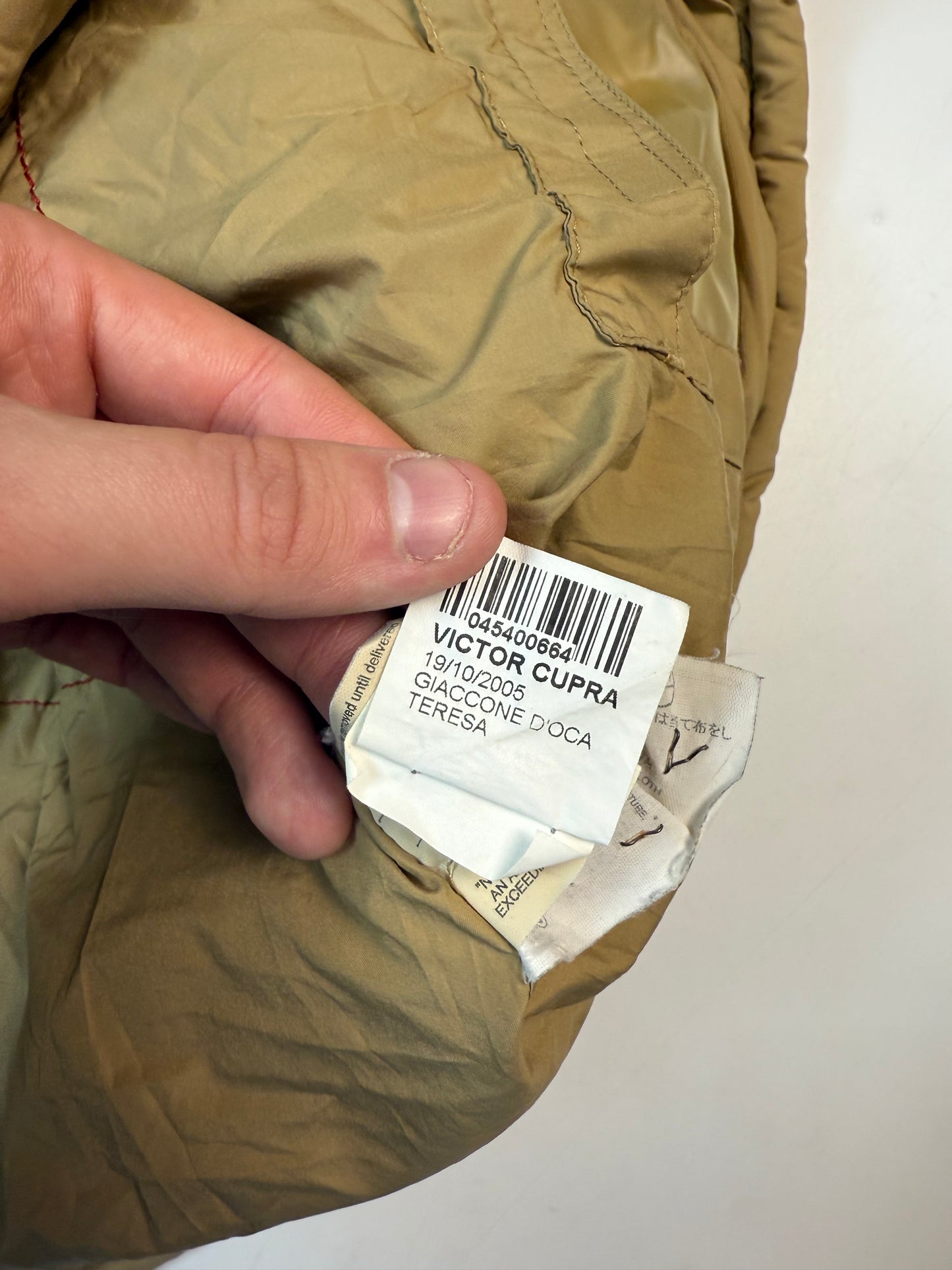 Vintage Prada gilet puffer jacket (M)