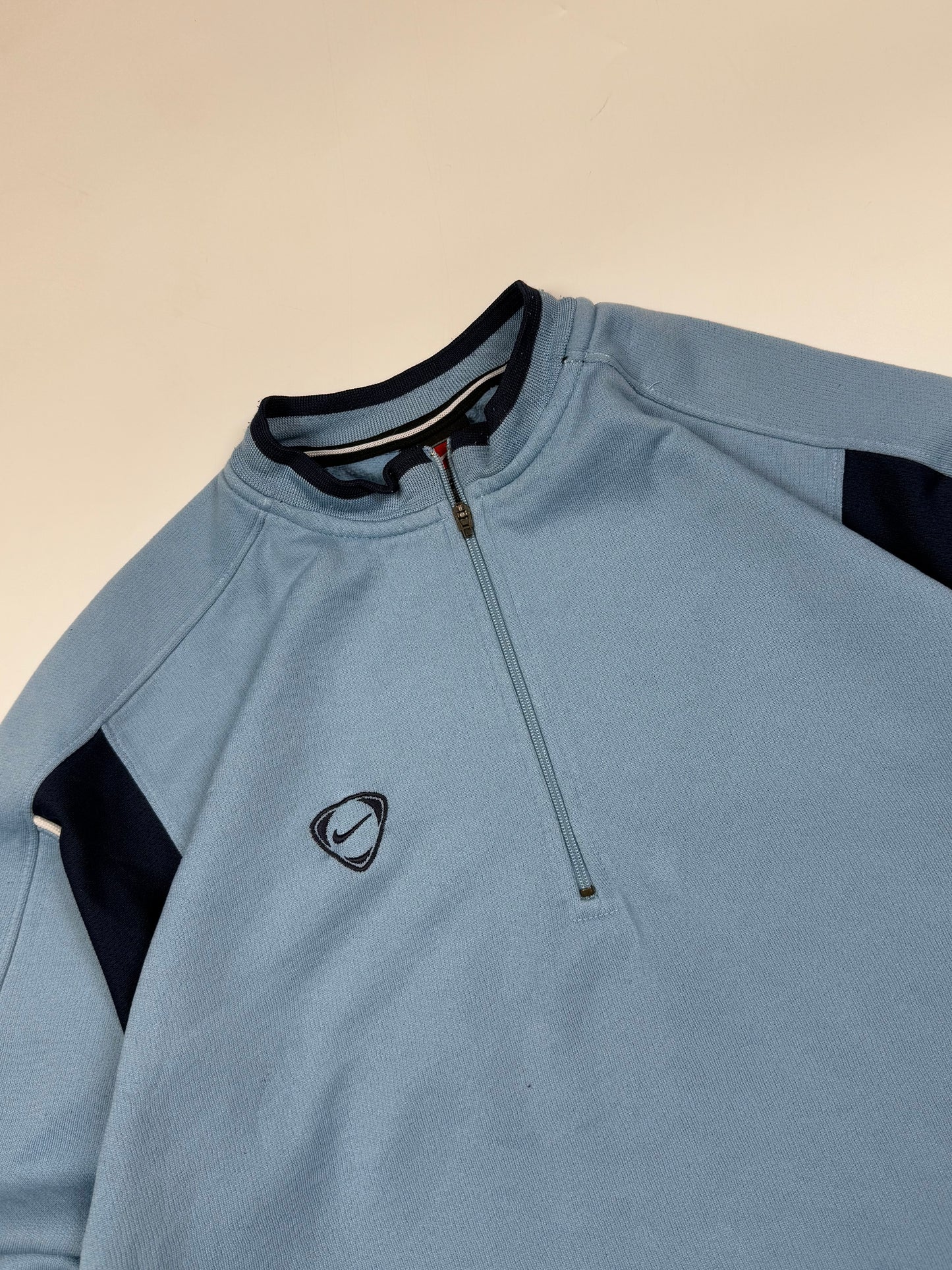 Vintage 90s Nike football quarter zip sweatshirt (M)