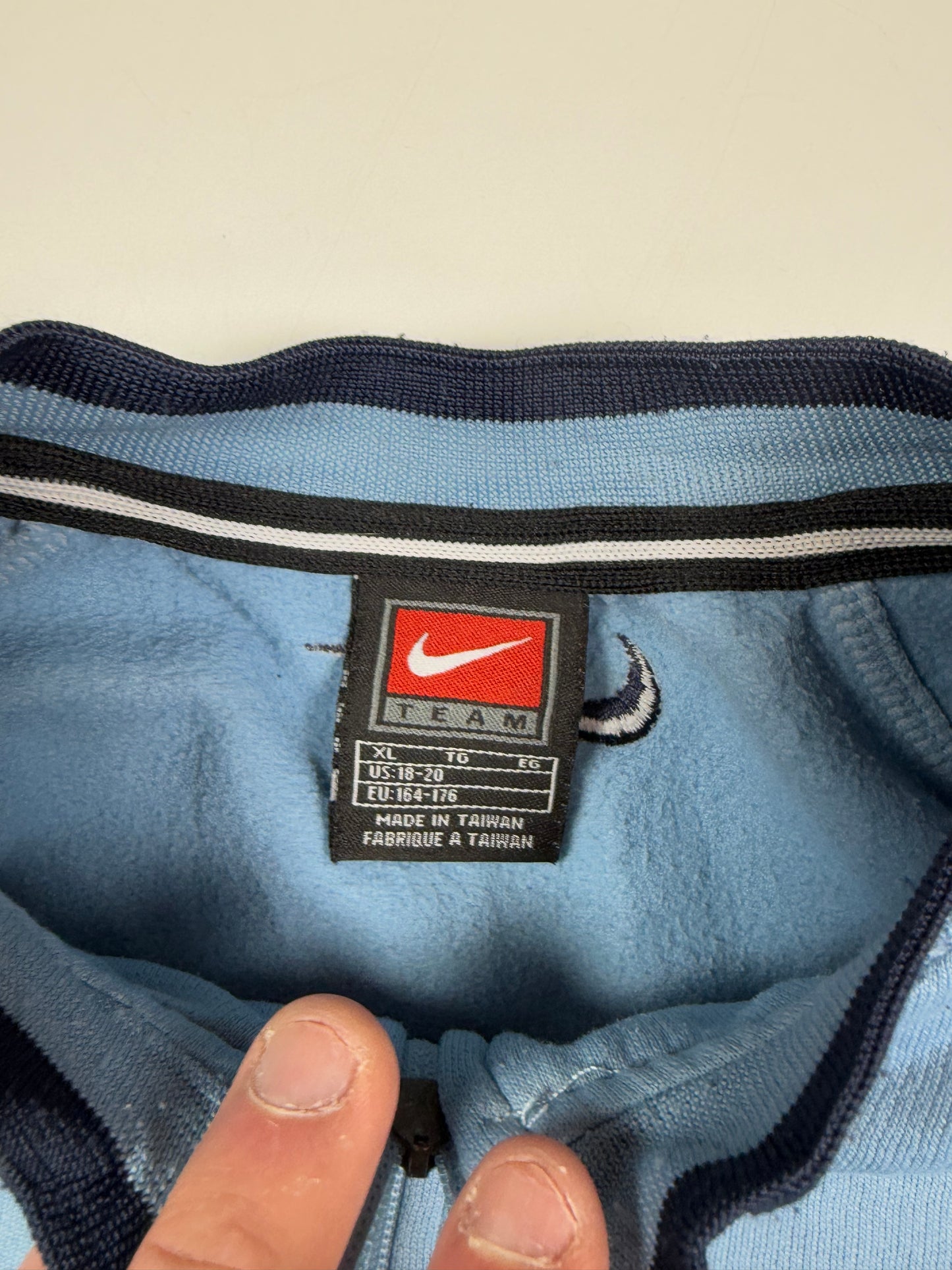 Vintage 90s Nike football quarter zip sweatshirt (M)