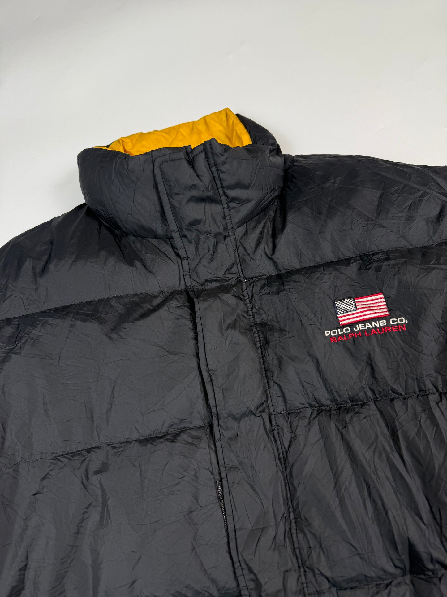 Vintage 90s Ralph Lauren polo jeans co puffer jacket (M)