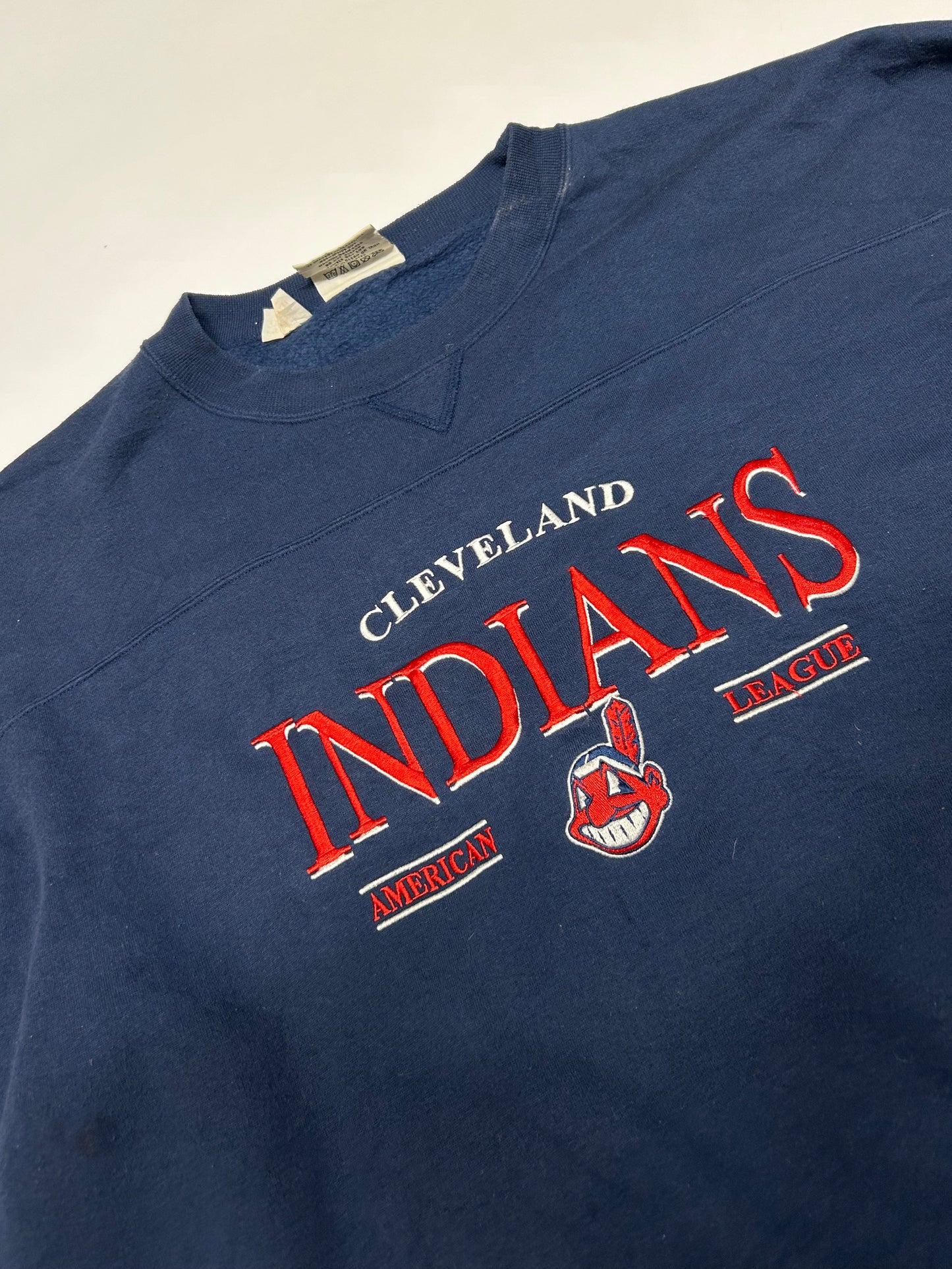 Vintage 90s Cleveland indians Lee sport sweatshirt (XXL)
