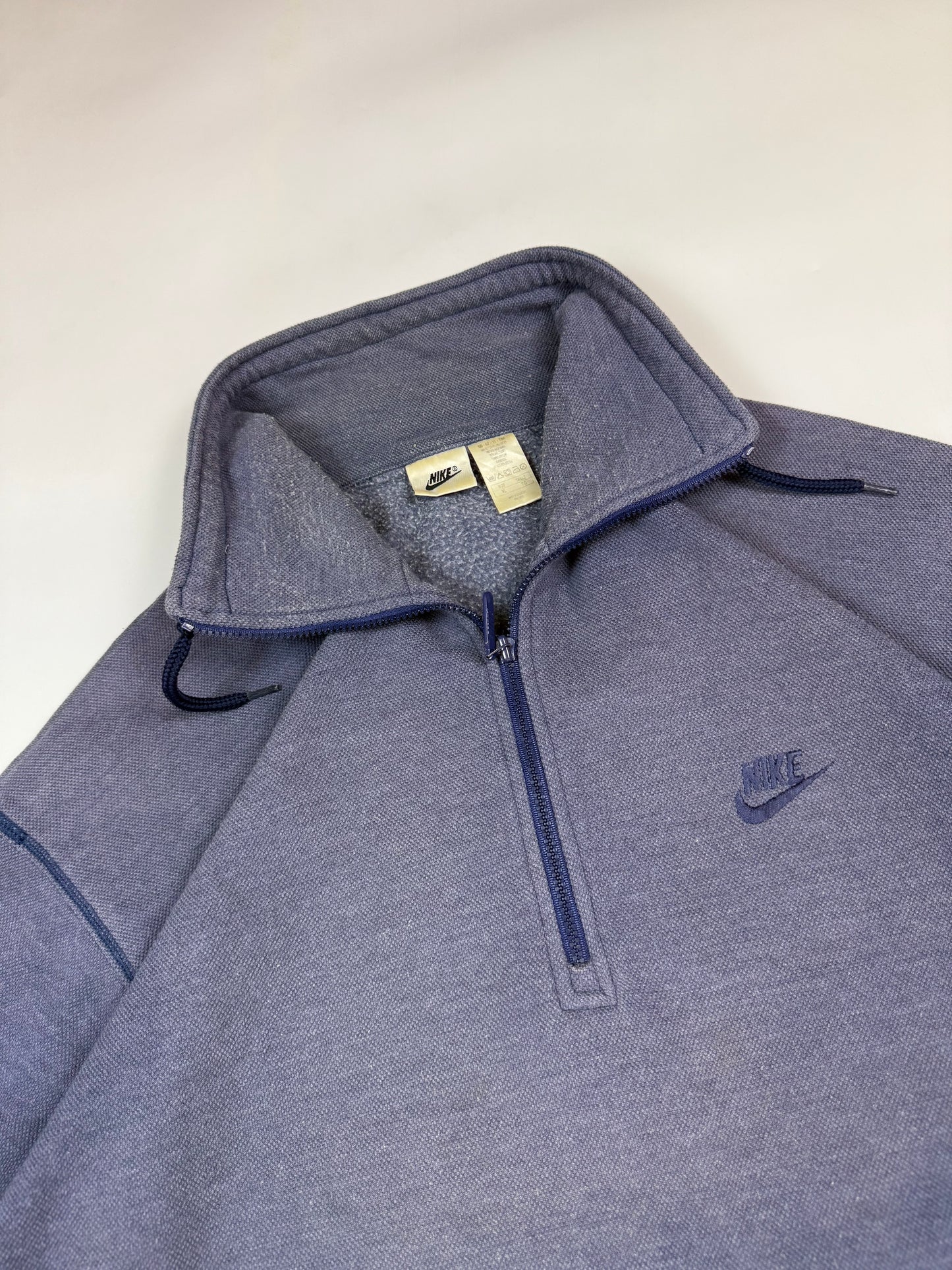 Vintage 90s Nike quarter zip sweatshirt (XL)