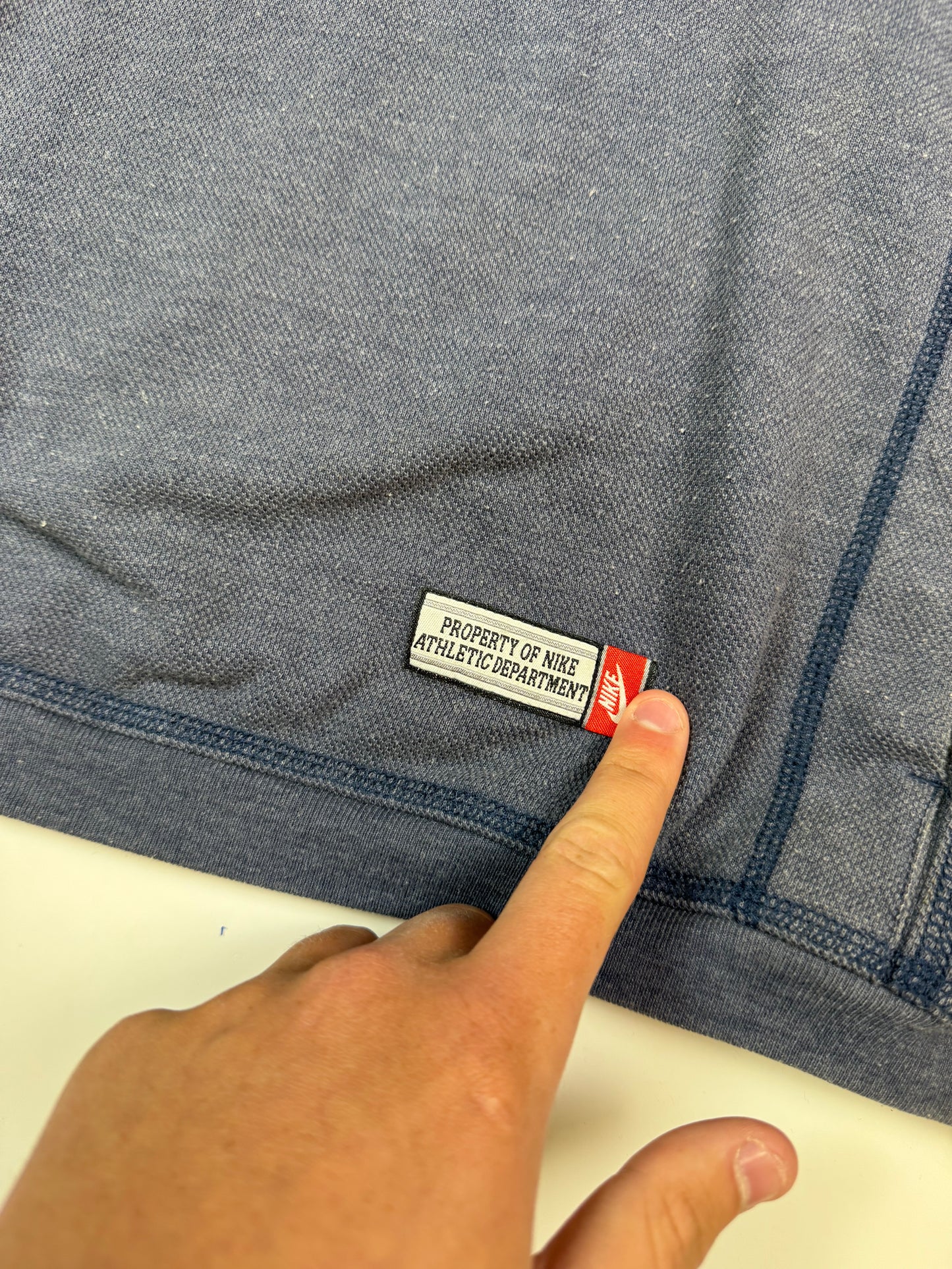 Vintage 90s Nike quarter zip sweatshirt (XL)