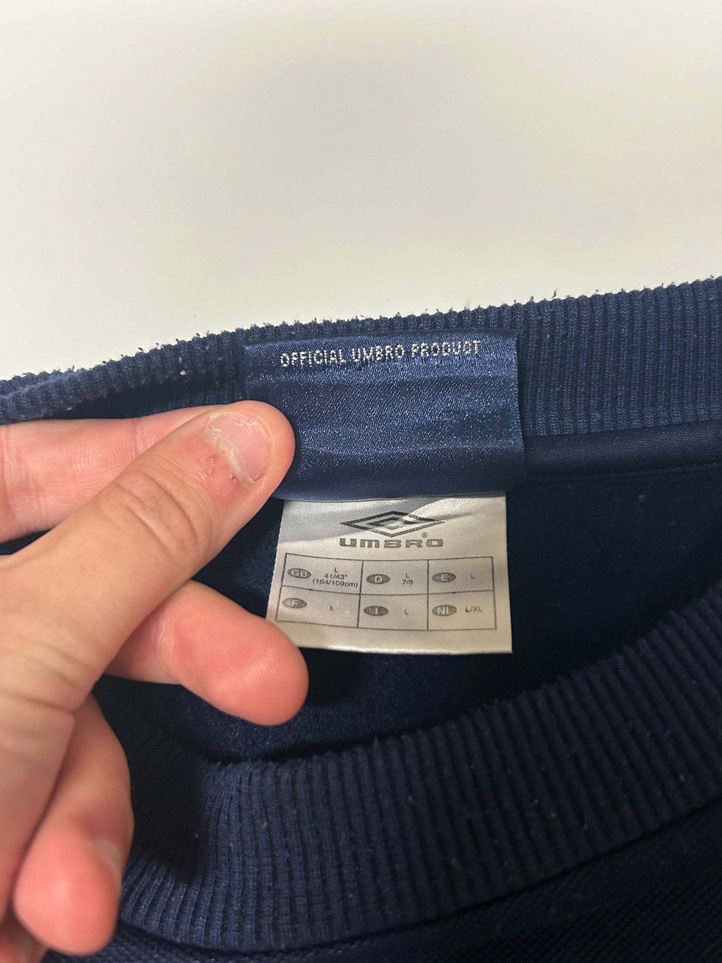 Vintage Umbro spell out sweatshirt (L)