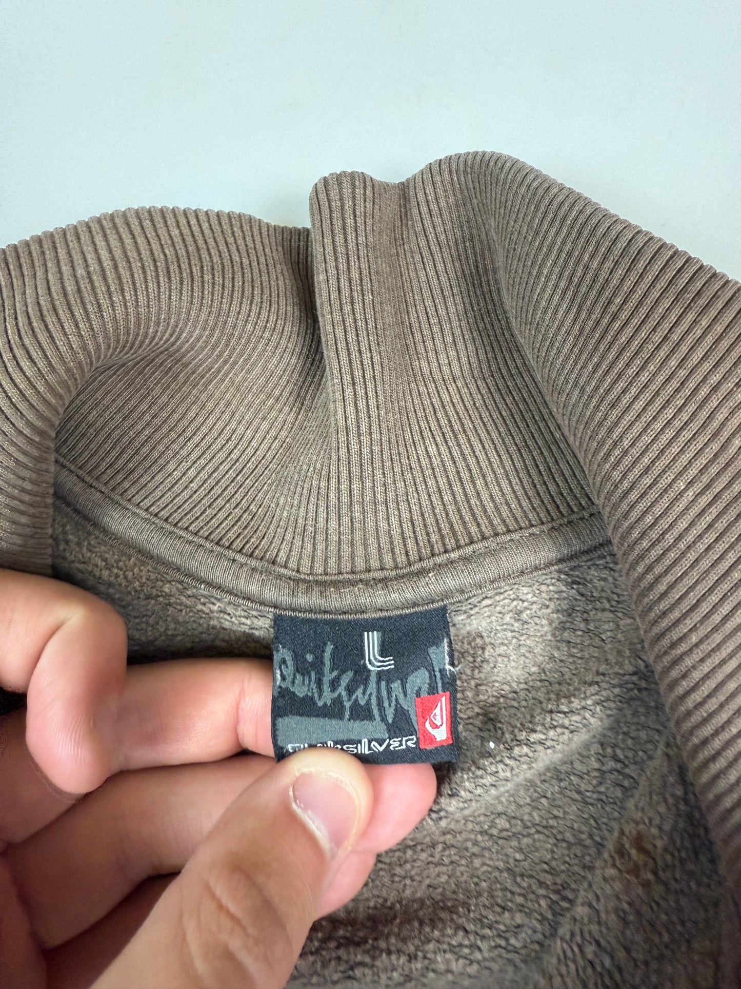 Vintage Quiksilver full zip sweatshirt (L)