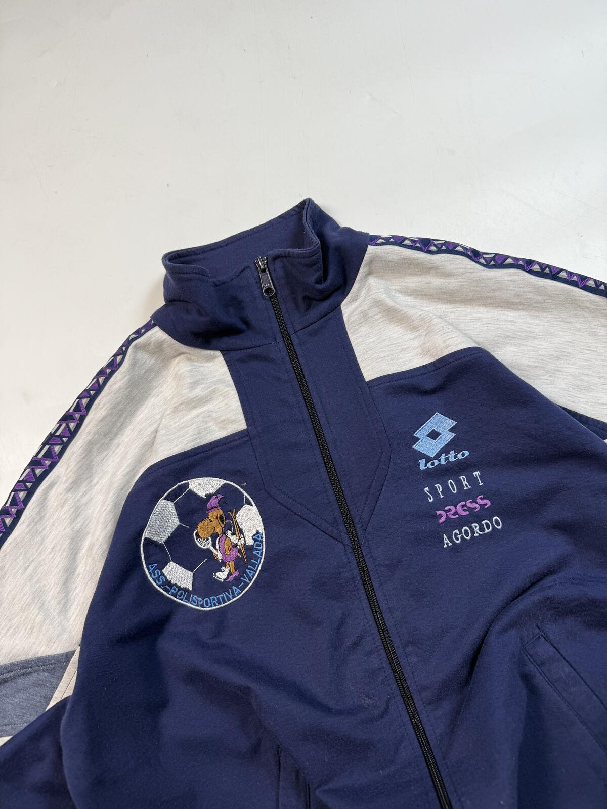Vintage 90s Lotto international track top (L)
