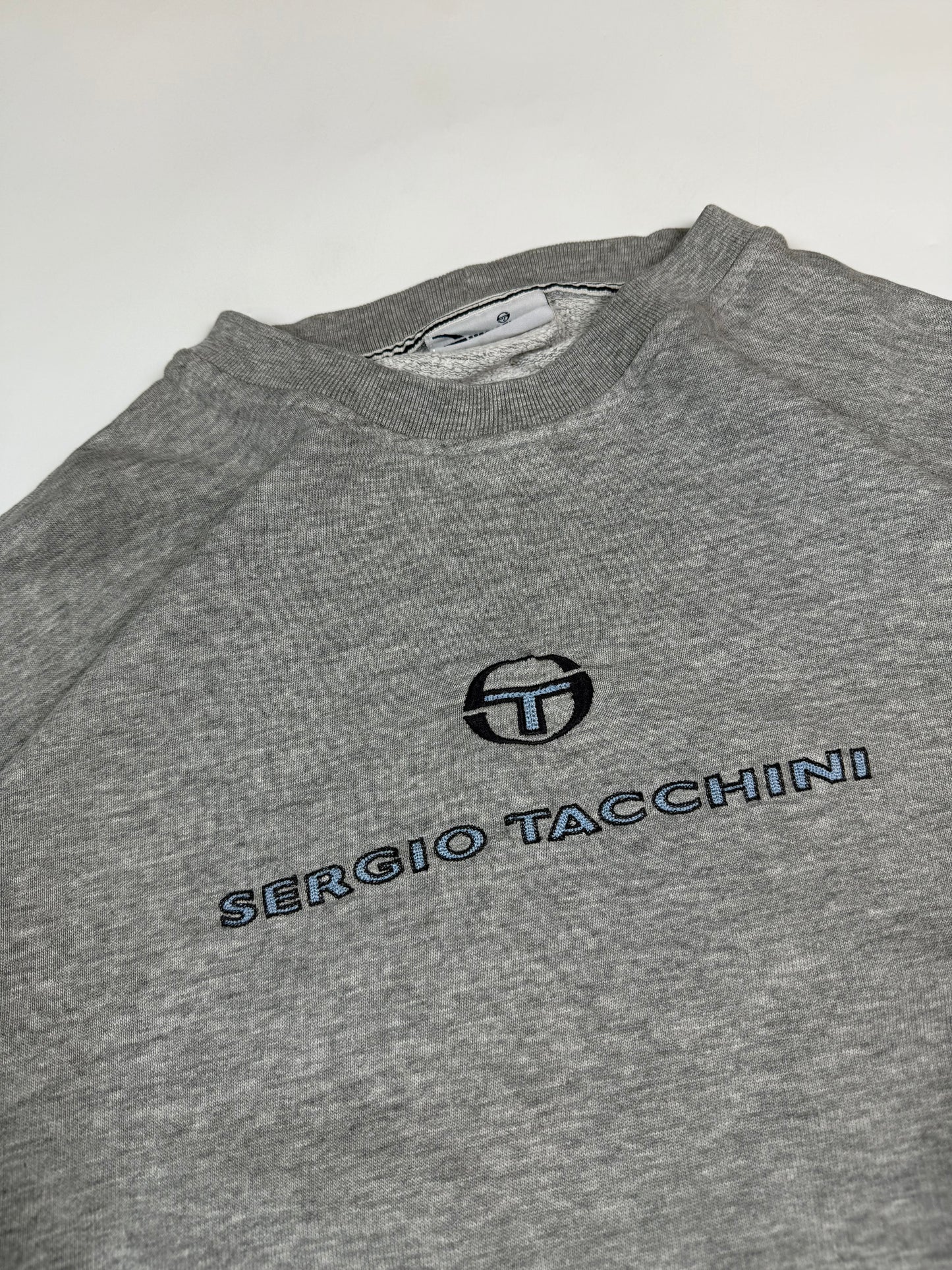 Vintage Sergio Tacchini spell out sweatshirt (M)