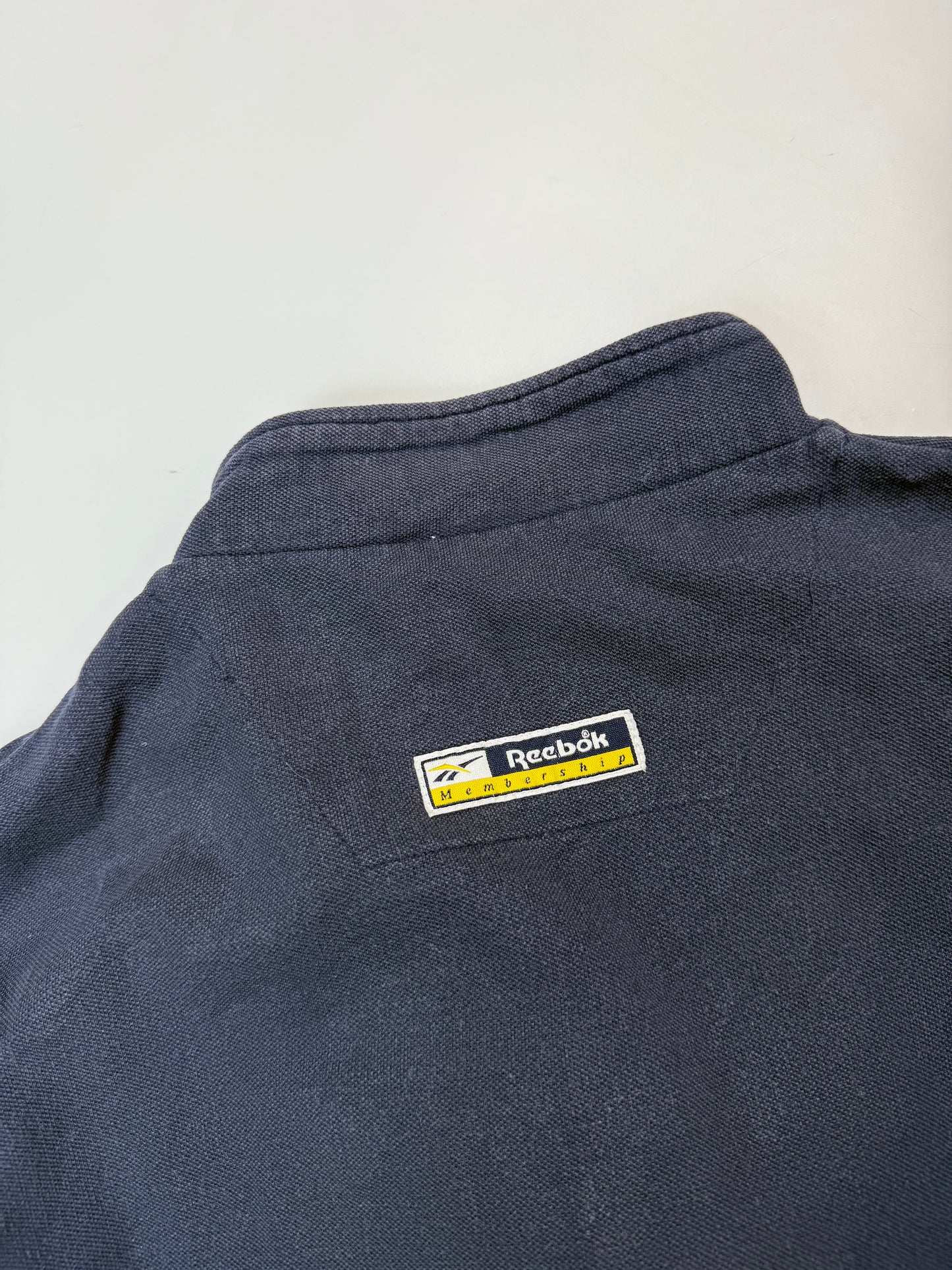 Vintage 90s Reebok membership quarter zip sweatshirt (XL)