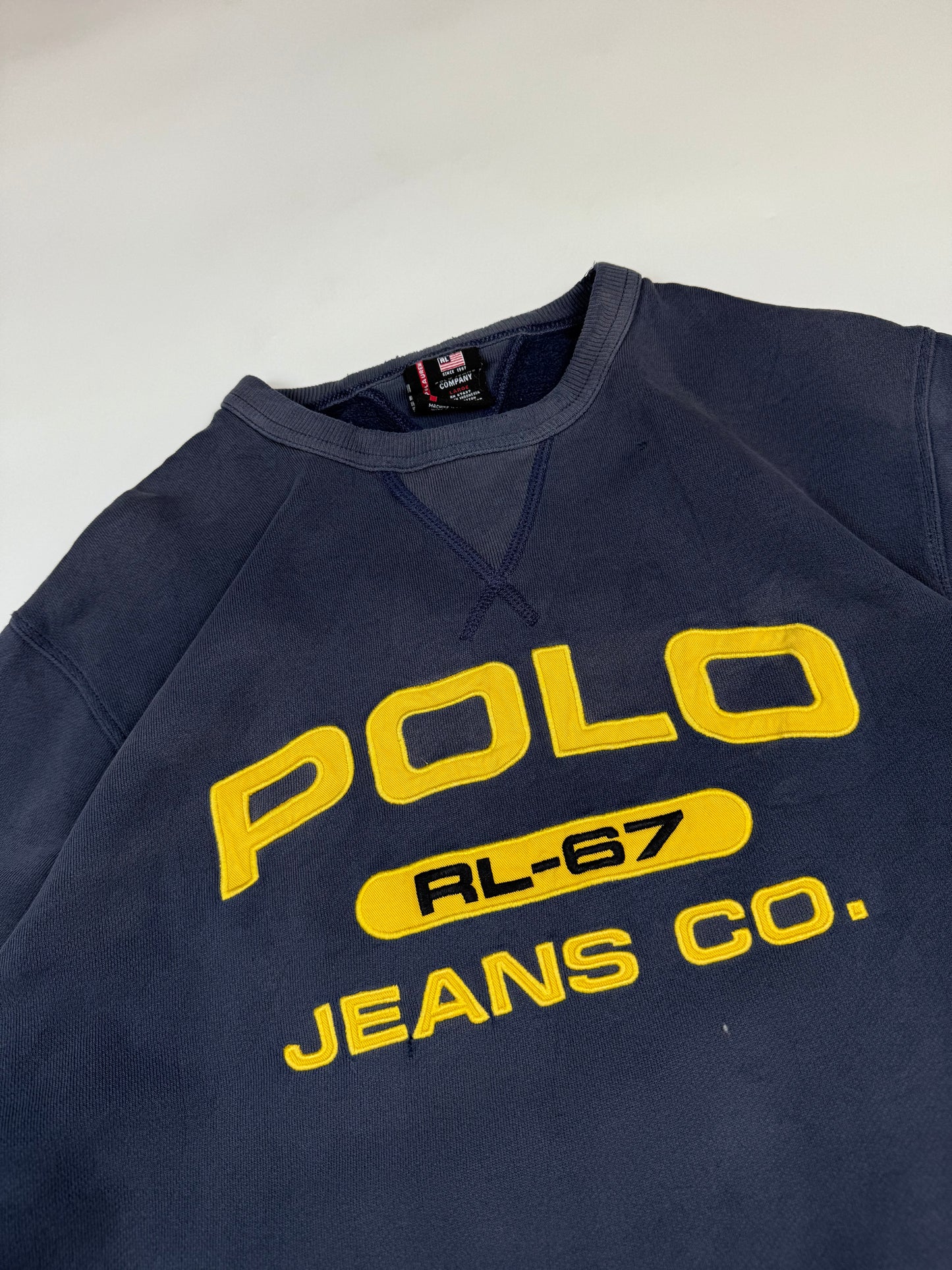Vintage Ralph Lauren polo jeans co spell out sweatshirt (L)