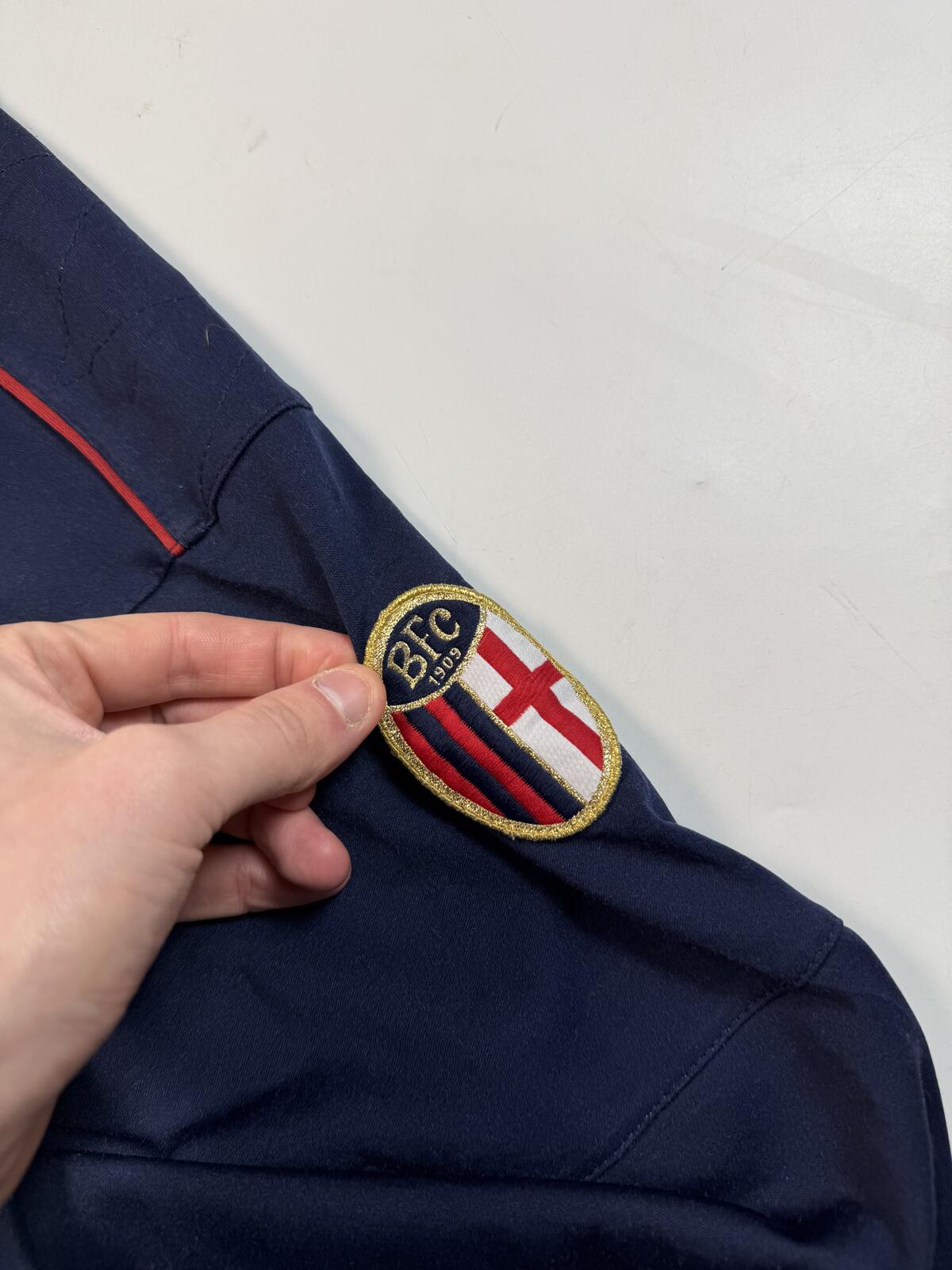 Vintage Bologna 1996-98 Diadora 1/4 zip football sweatshirt (XXL)