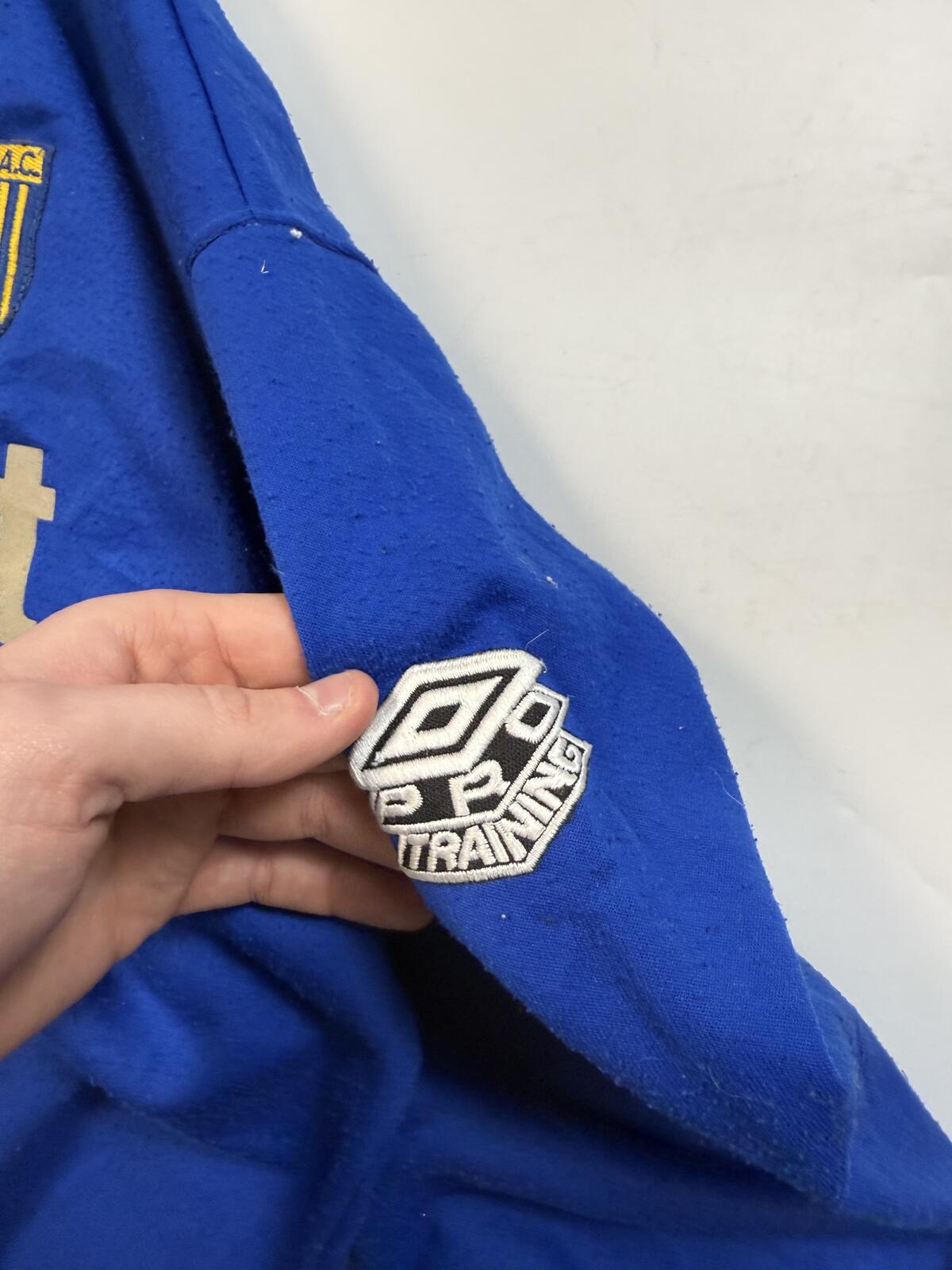 Vintage Parma 1993-95 Umbro 1/4 zip sweatshirt (L)