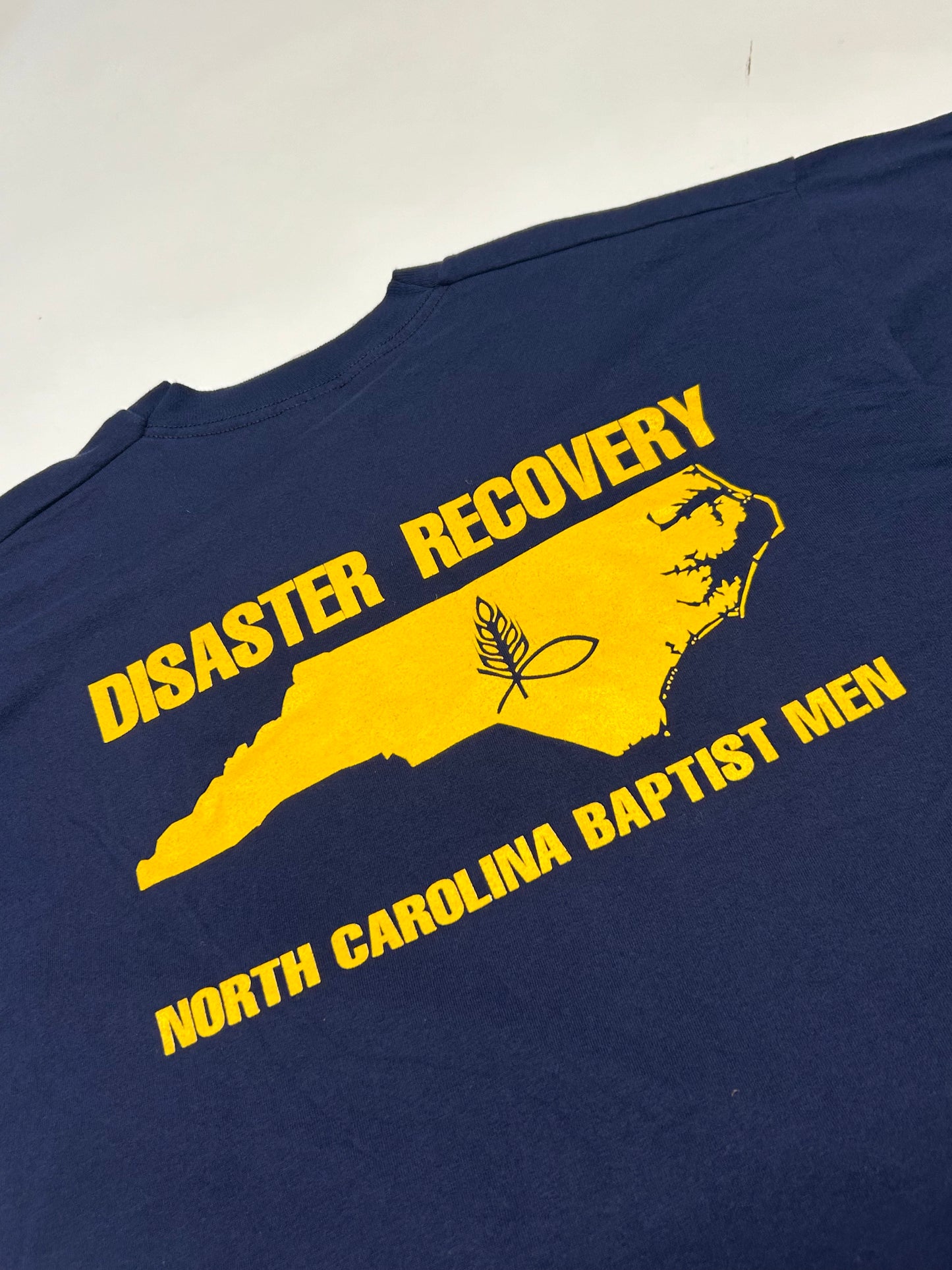Vintage Disaster recovery graphic tee (XL)