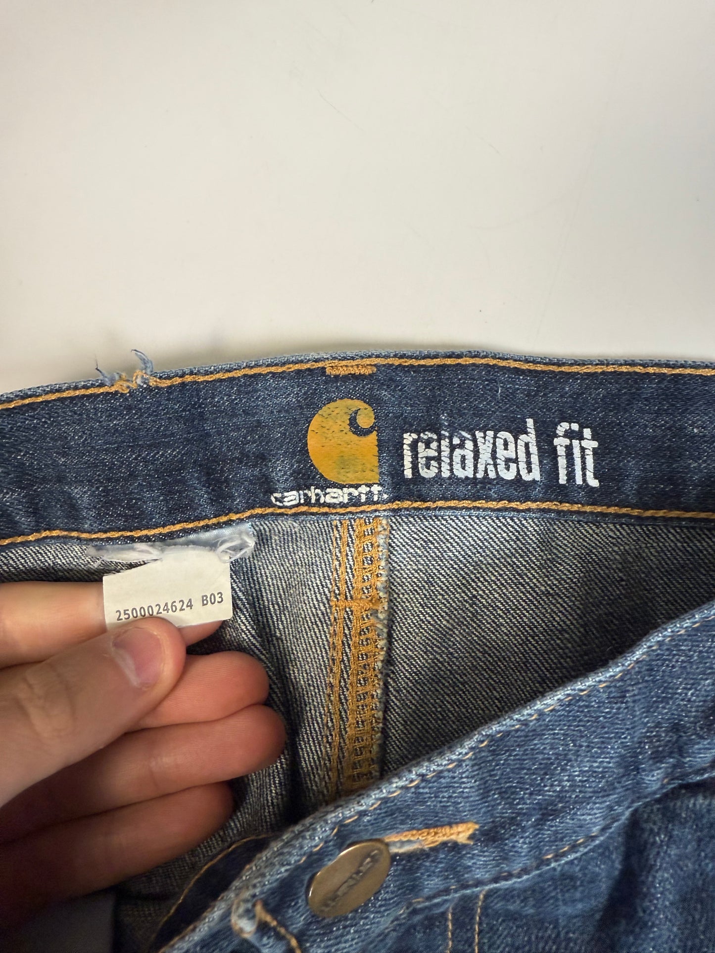Carhartt baggy carpenter jeans (W34)