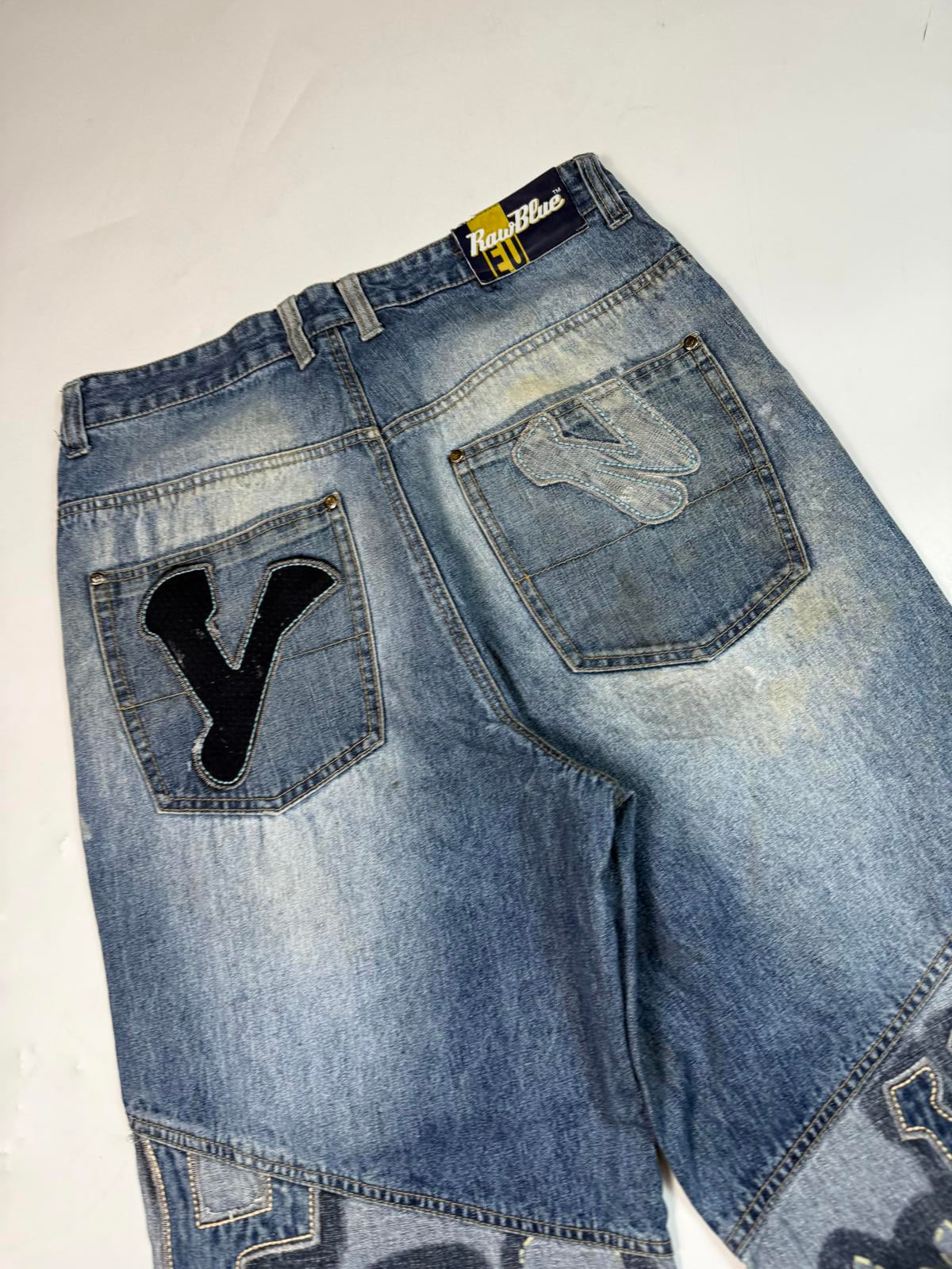 Vintage Y2K baggy hip hop Jeans (W32)