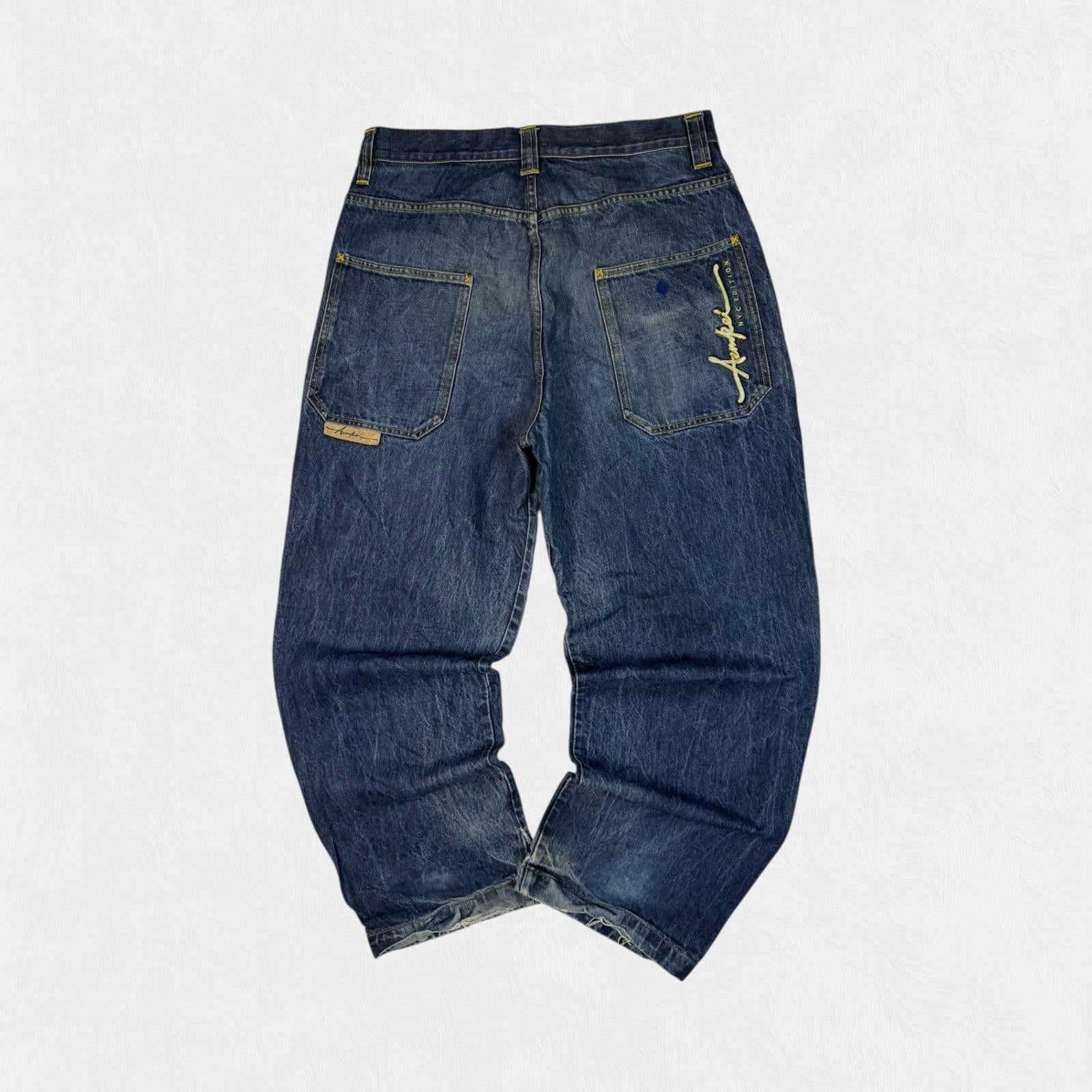 Vintage Y2K baggy hip hop Jeans (W36)