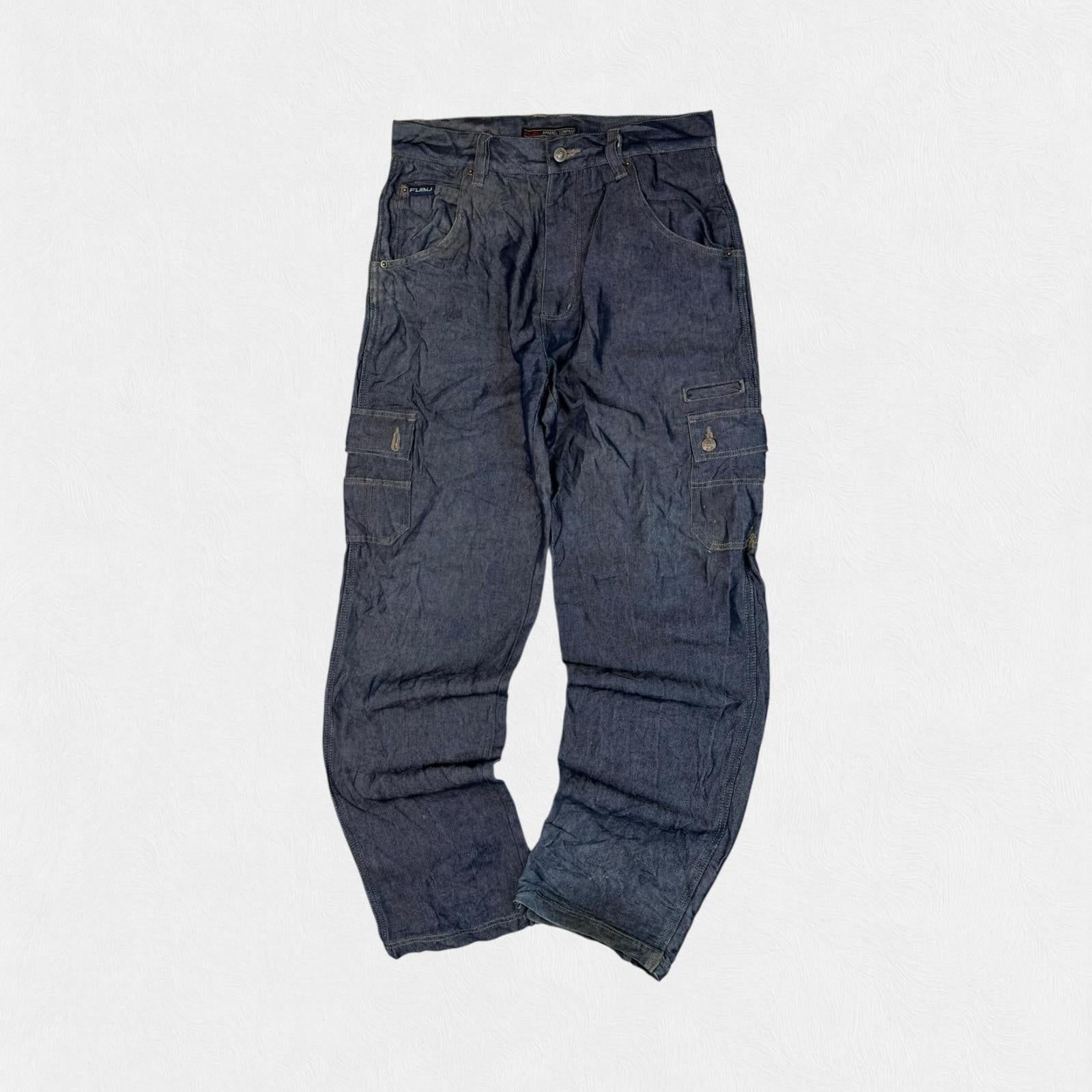 Vintage Fubu baggy hip hop Jeans (W32)