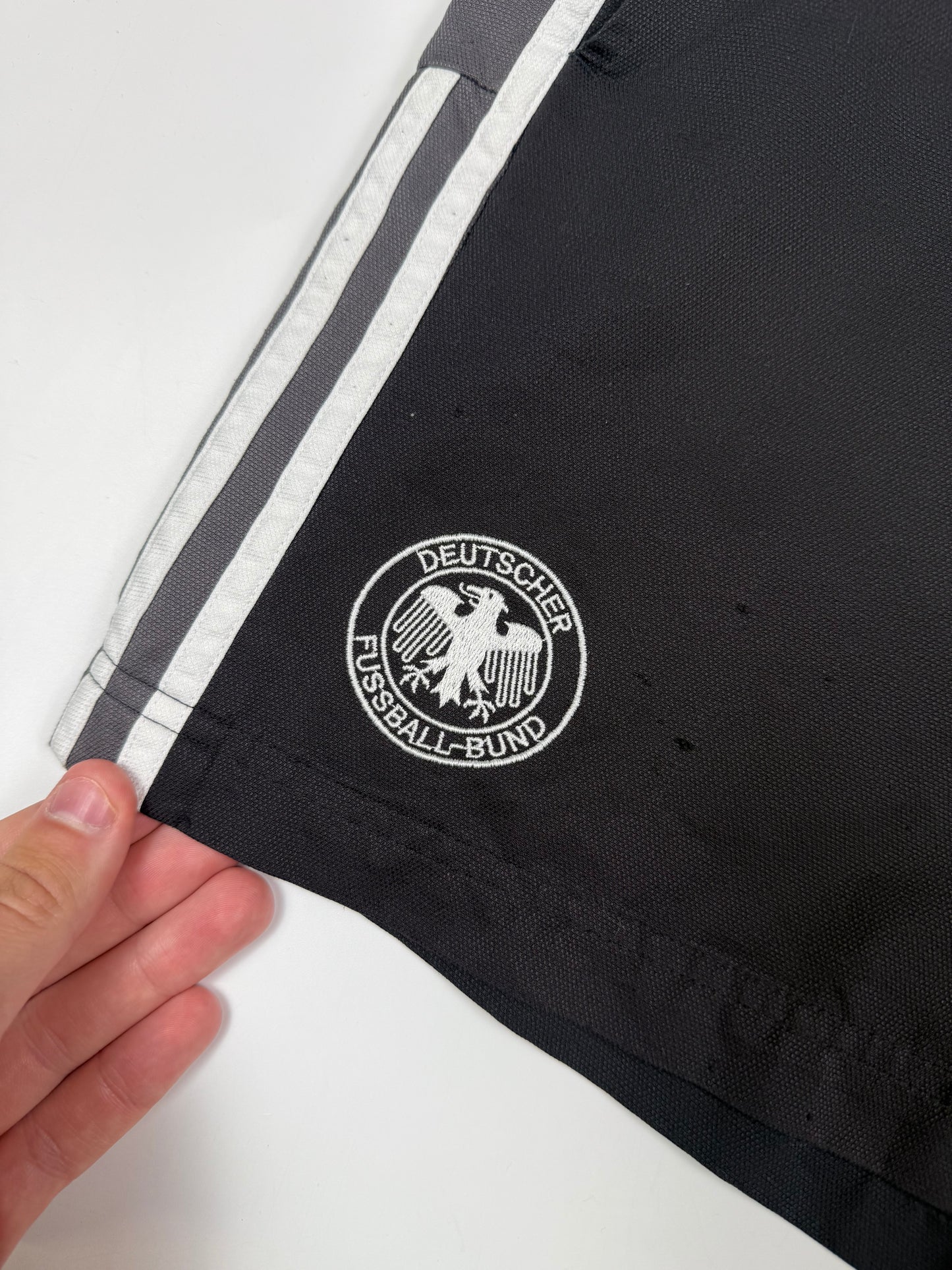 Vintage Germany 2000/01 Adidas training football shorts (M)