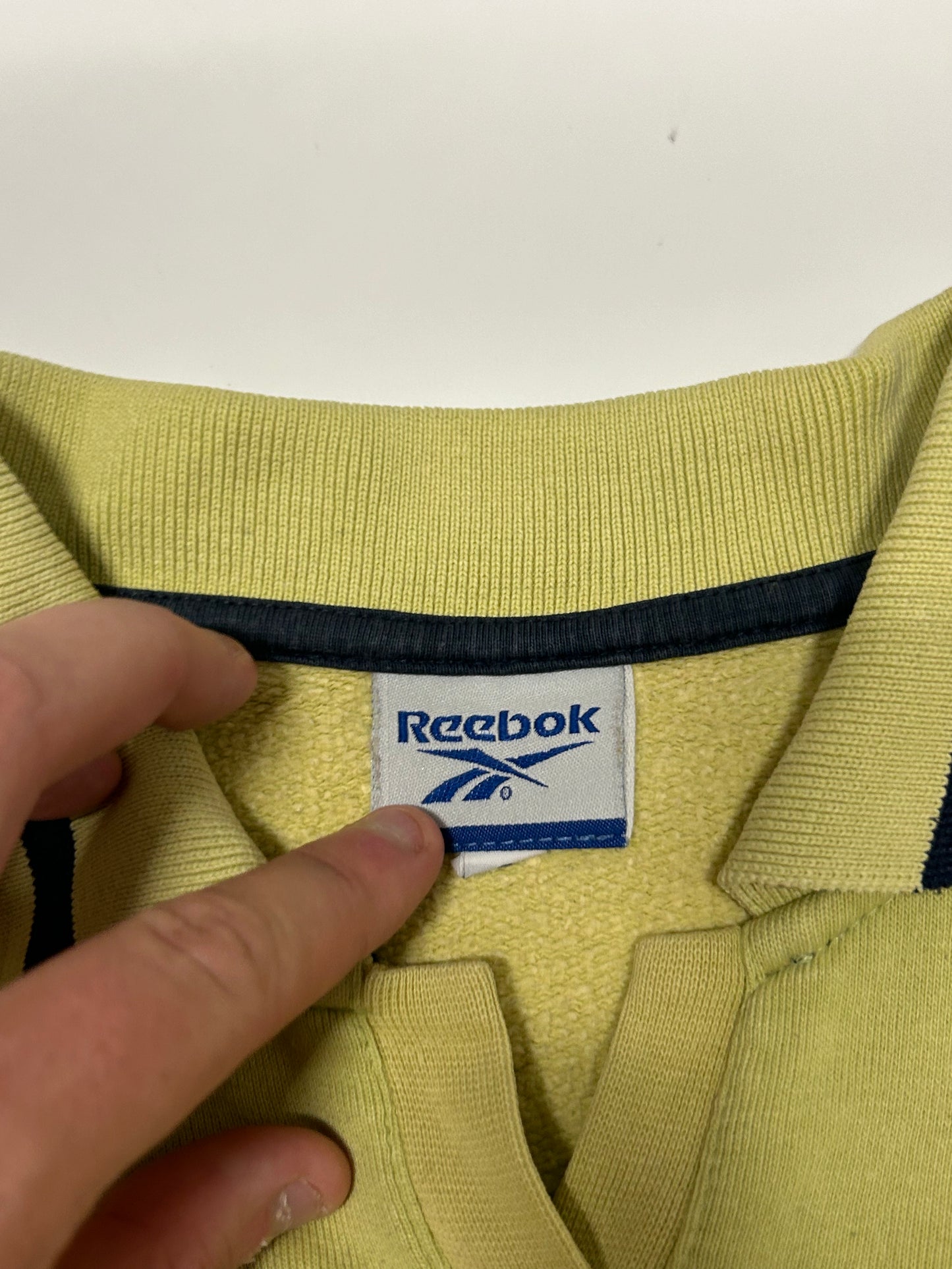 Vintage Reebok collared sweatshirt (S)