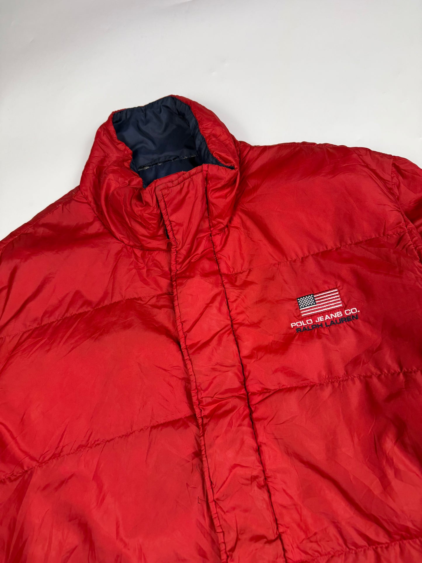 Vintage Ralph Lauren polo jeans co puffer jacket (L)