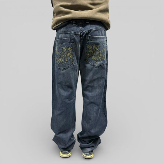 Vintage Y2K baggy hip hop Jeans (W40)