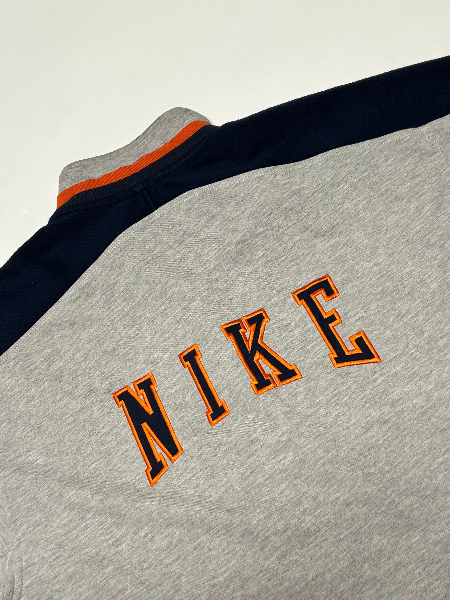 Vintage 90s Nike spell out track top (XL)