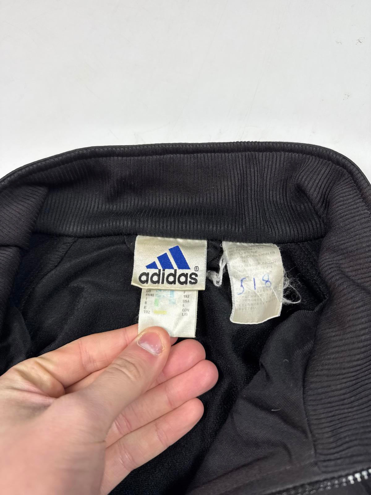 Vintage 90s adidas small logo track top (L)