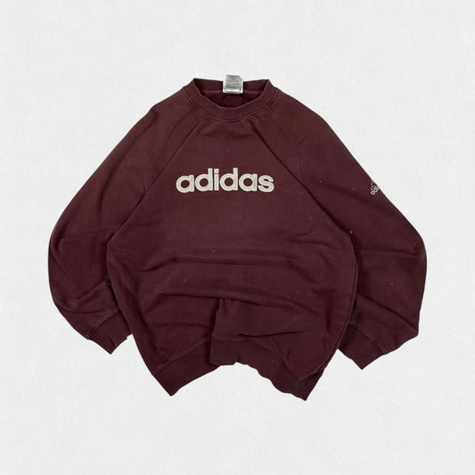 Vintage 90s adidas spell out sweatshirt (L)