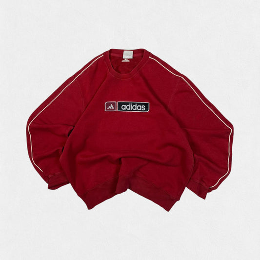 Vintage Adidas spell out sweatshirt (L)