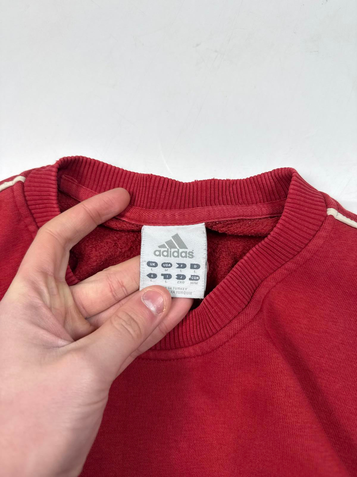 Vintage Adidas spell out sweatshirt (L)