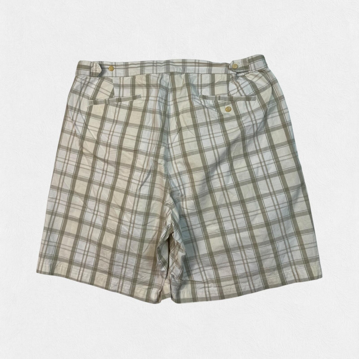 Vintage 90s Nike court checkered shorts (w36)