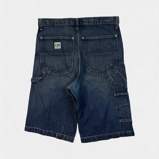 Lee baggy carpenter denim jean jorts shorts (W30)