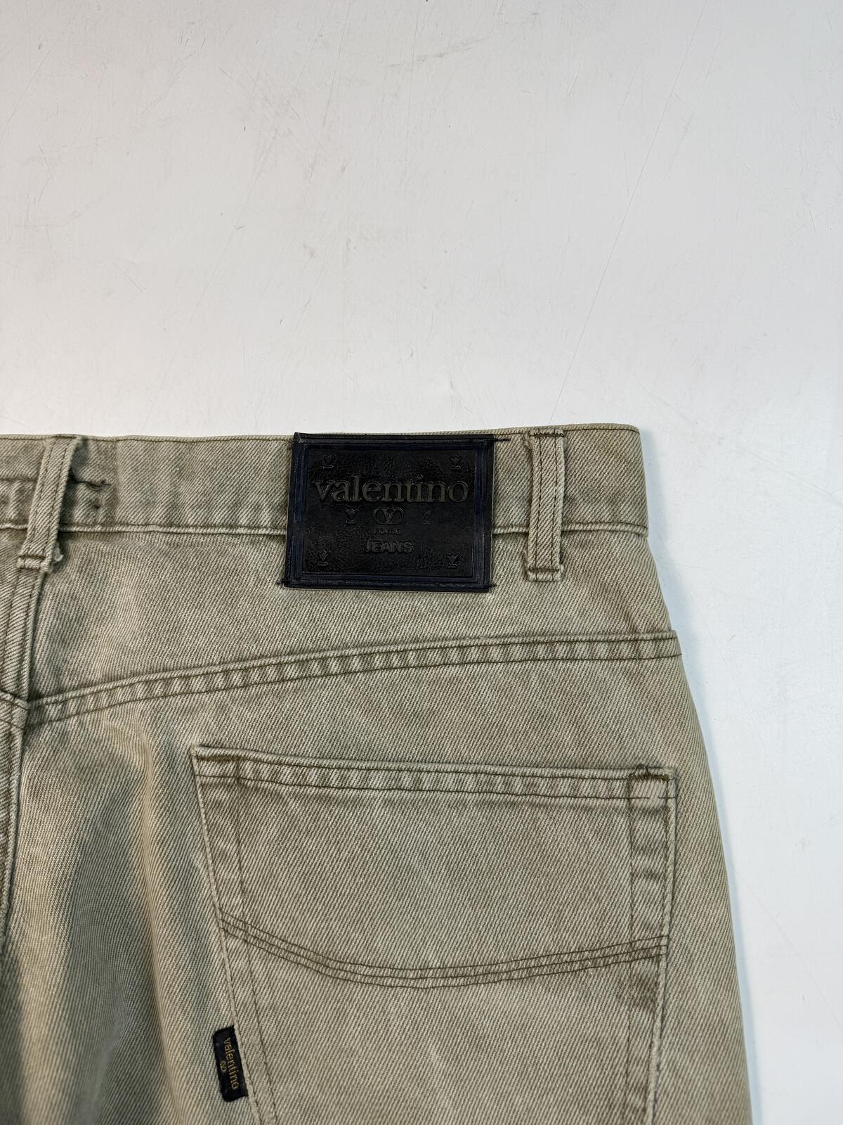 Vintage Valentino baggy denim jean jorts shorts (W36)