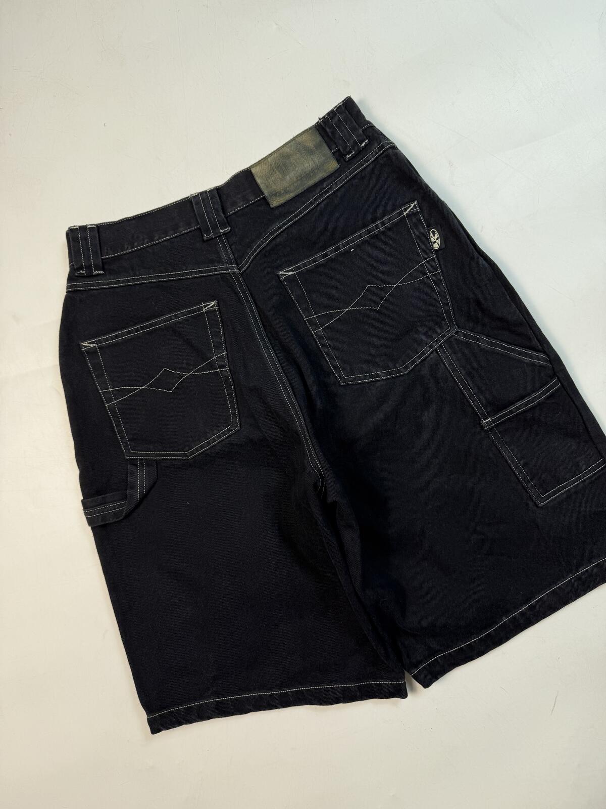 Vintage Y2K Hip hop baggy carpenter shorts (W28)