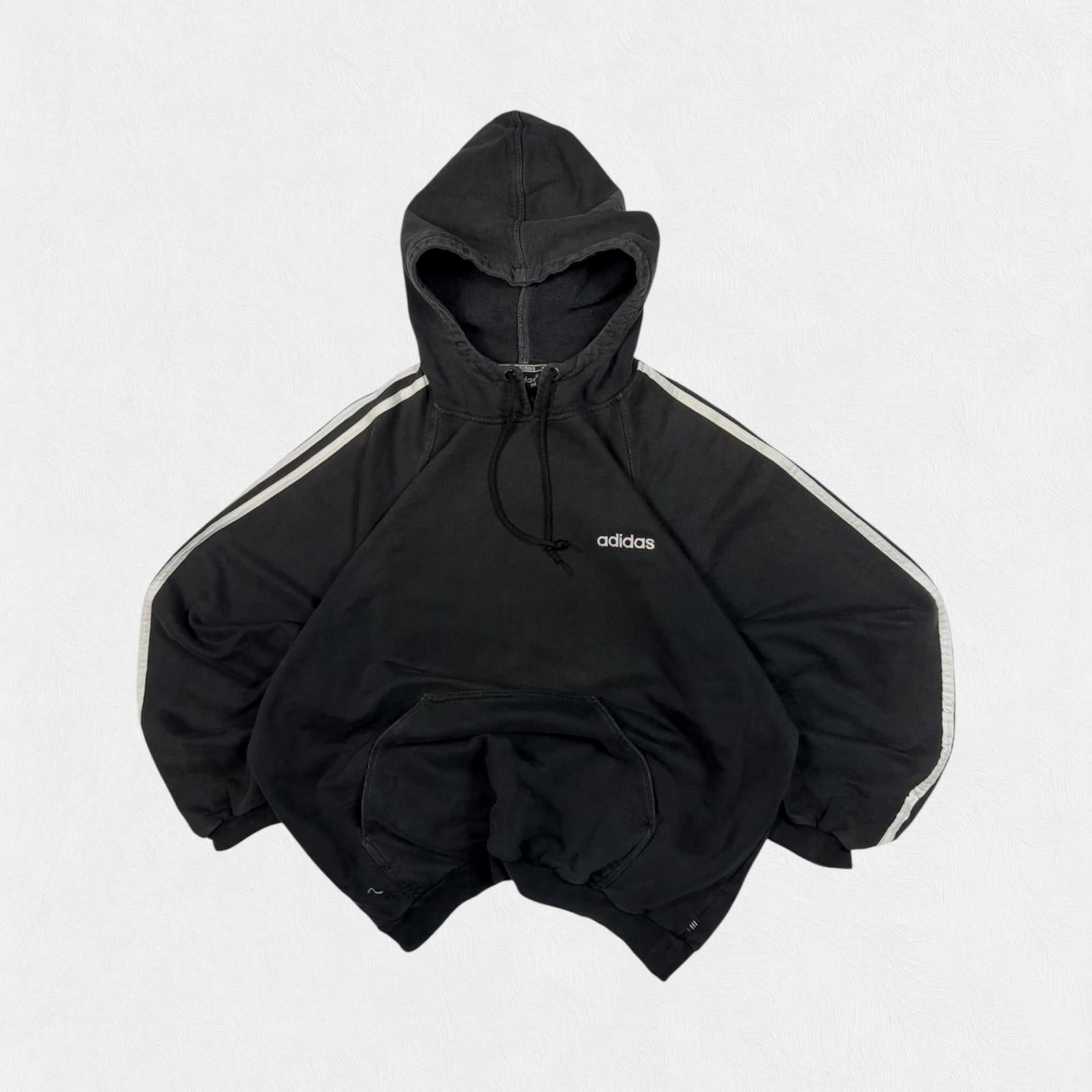 Vintage 90s adidas originals hoodie (L)
