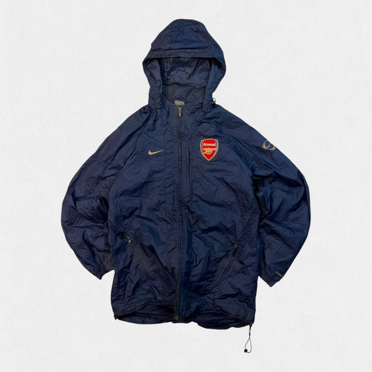 Vintage Arsenal 2003/04 Nike football rain jacket (M)