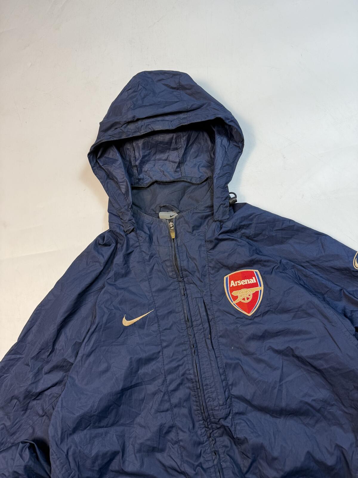 Vintage Arsenal 2003/04 Nike football rain jacket (M)