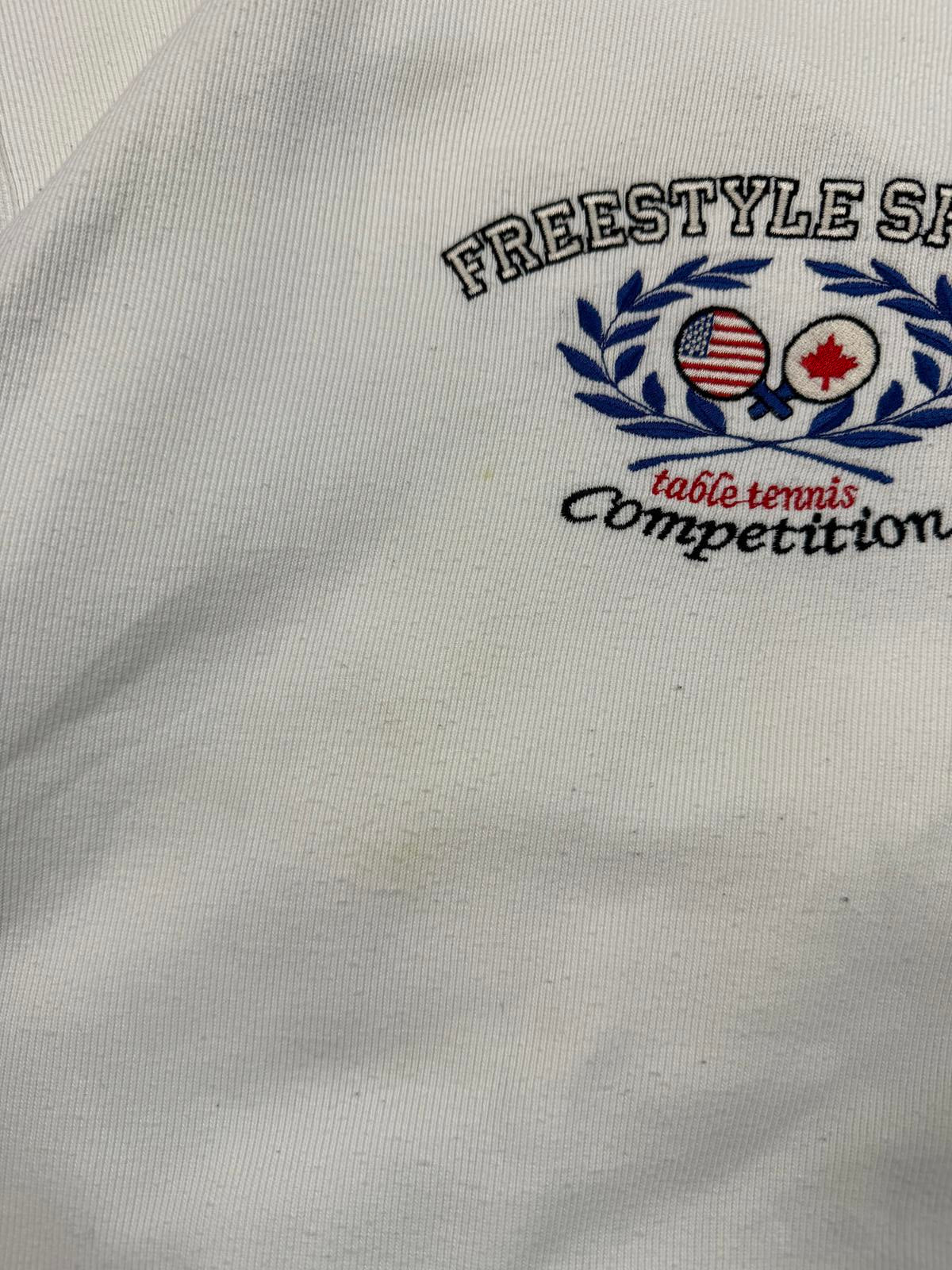 Vintage 90s centre logo sweatshirt (L)