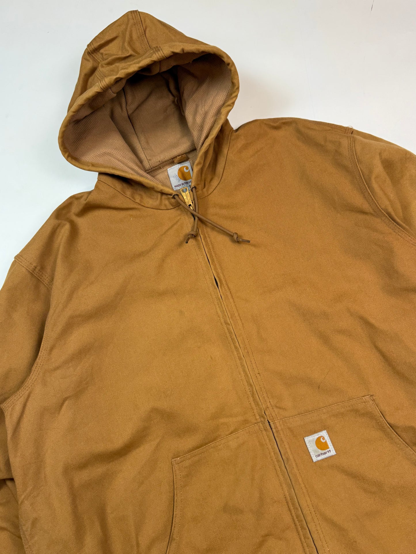 Carhartt active hooded workwear jacket (XL)
