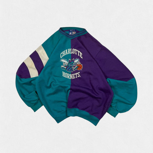 Vintage 90s Charlotte Hornets starter sweatshirt (XL)