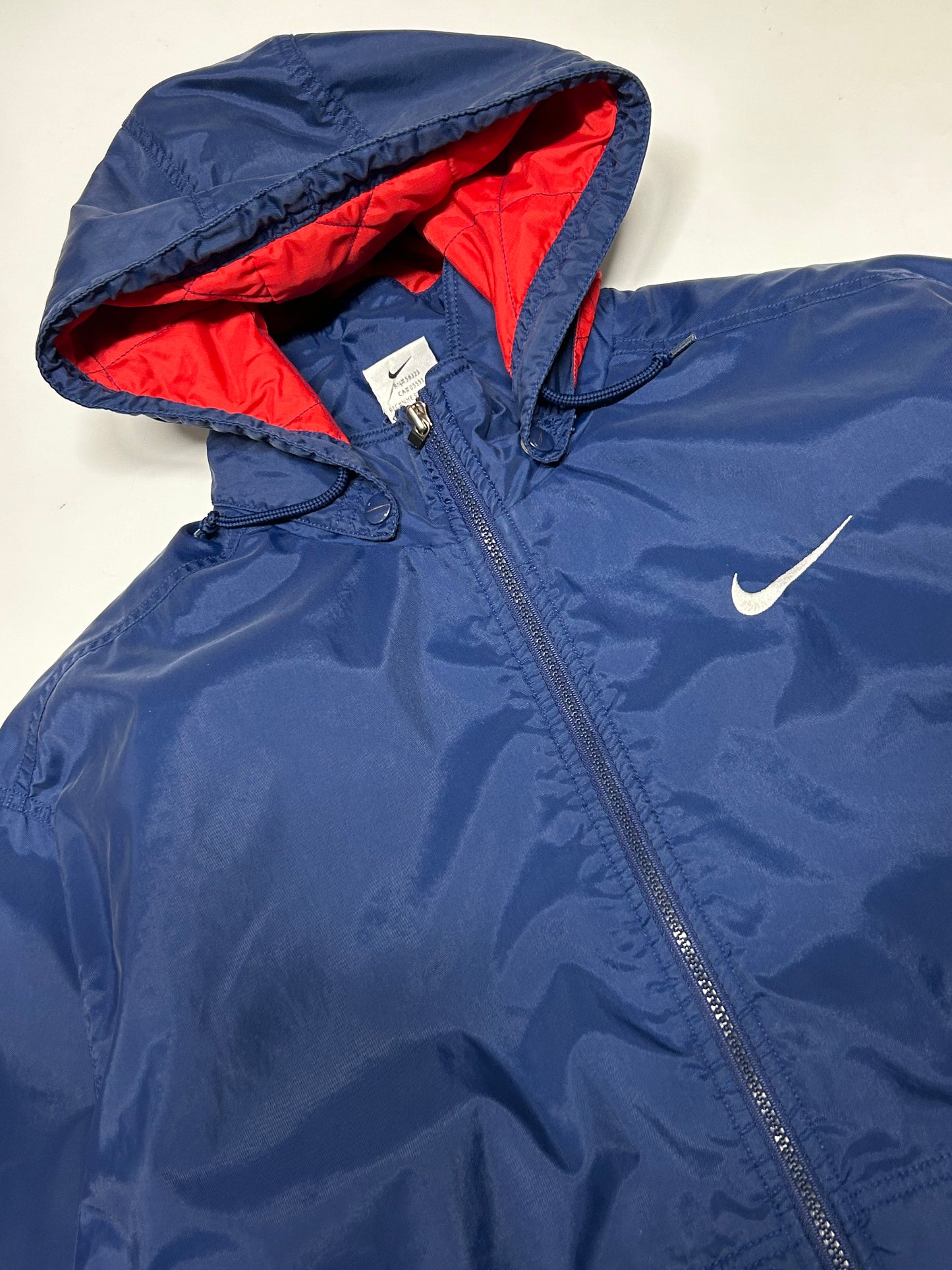 Vintage 90s Nike hooded jacket (S)